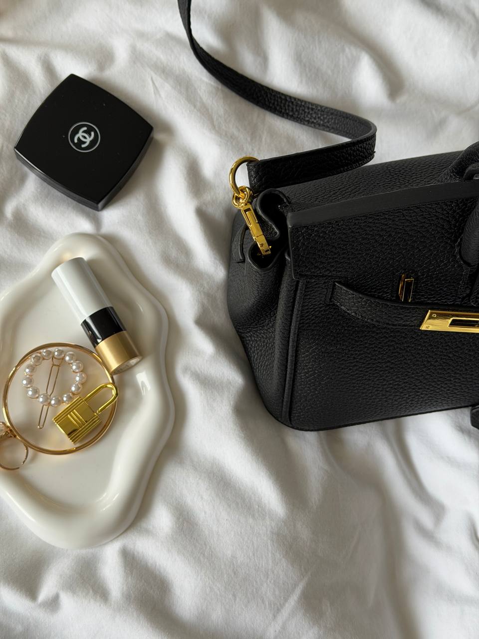 Hermès Birkin 30 Black/Gold - 14