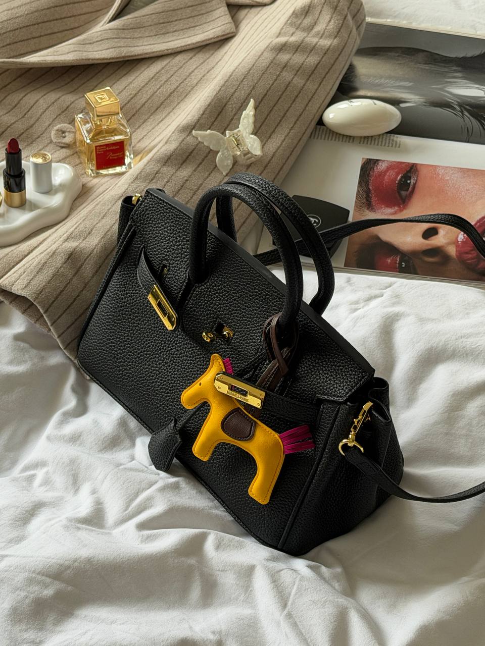 Hermès Birkin 30 Black/Gold - 6