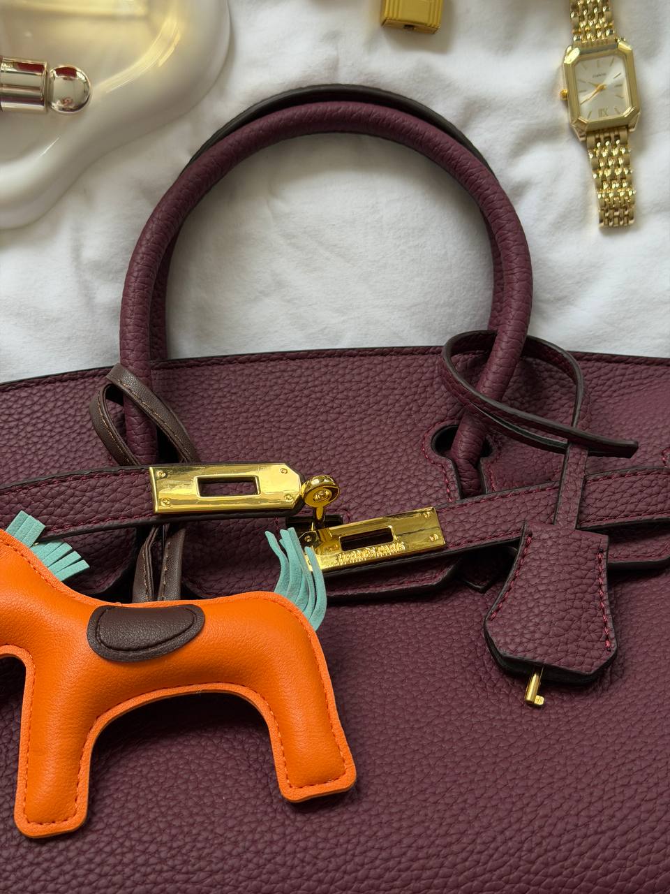 Hermès Birkin 30 Burgundy/Gold - 8