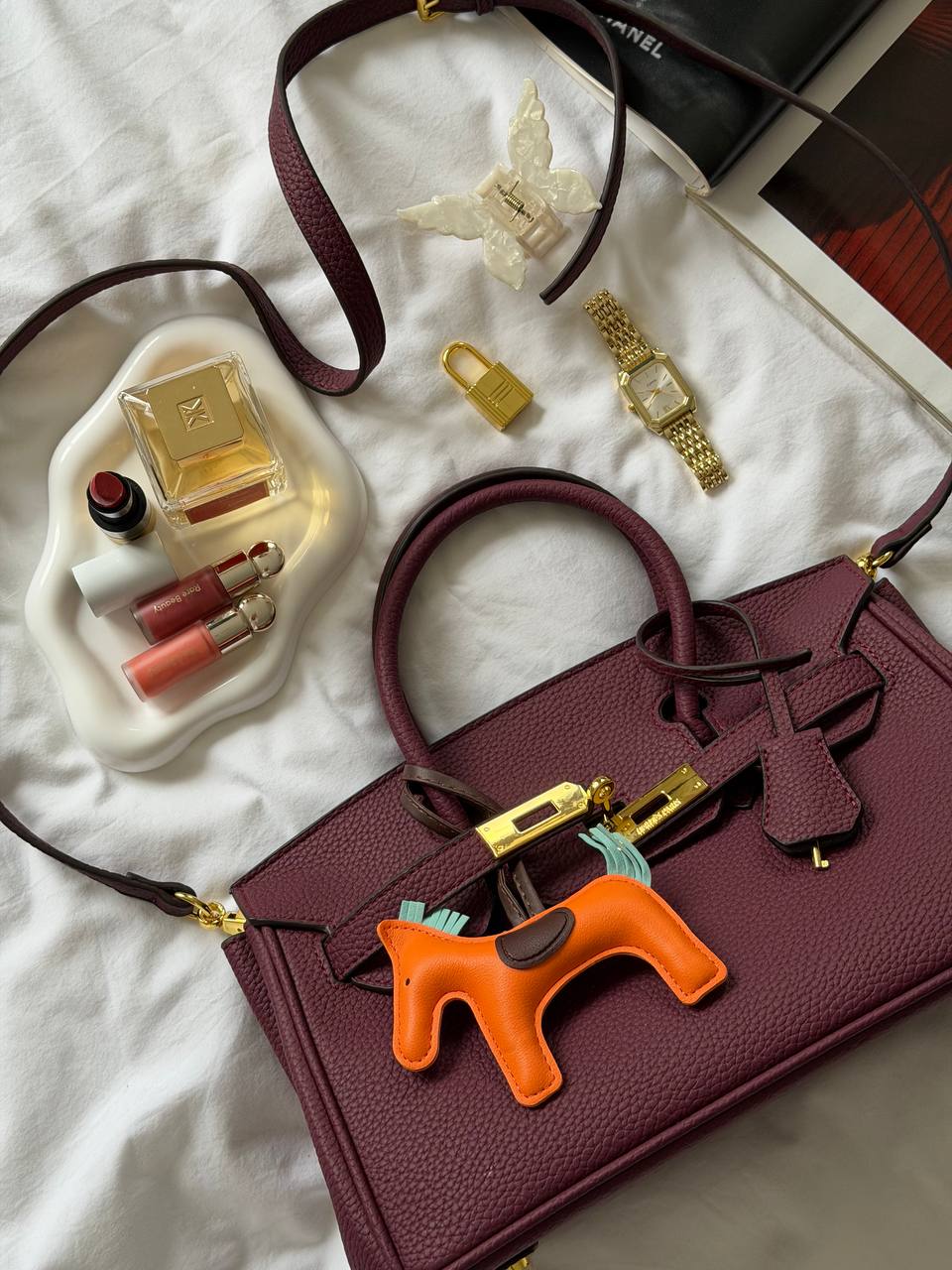 Hermès Birkin 30 Burgundy/Gold - 9