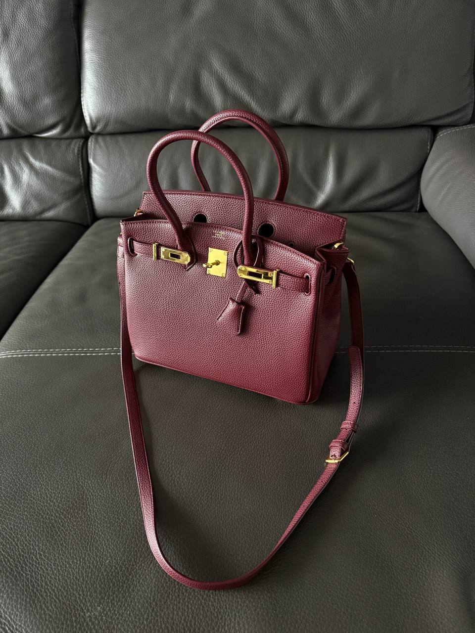 Hermès Birkin 30 Burgundy - 6