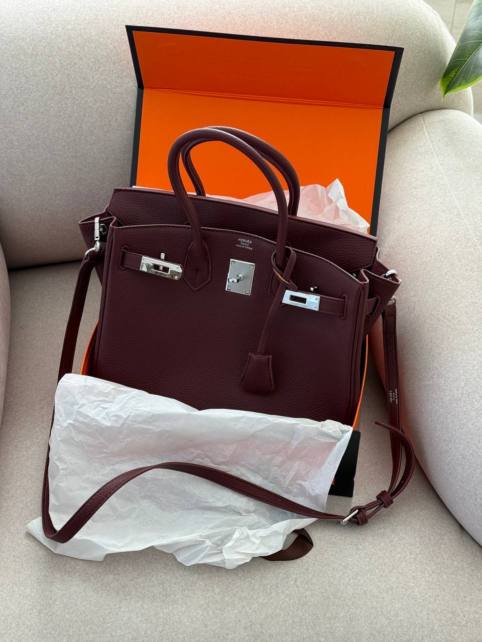 Hermès Birkin Burgundy - 2