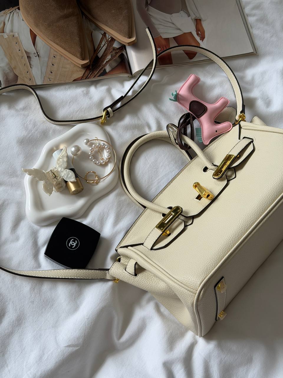 Hermès Birkin Milk/Gold - 10