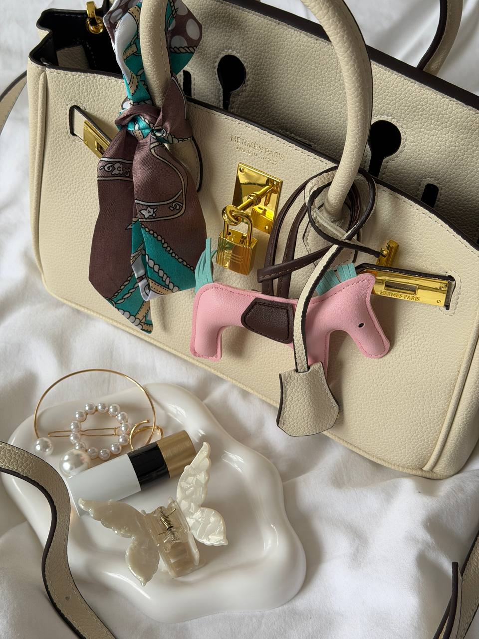 Hermès Birkin Milk/Gold - 4