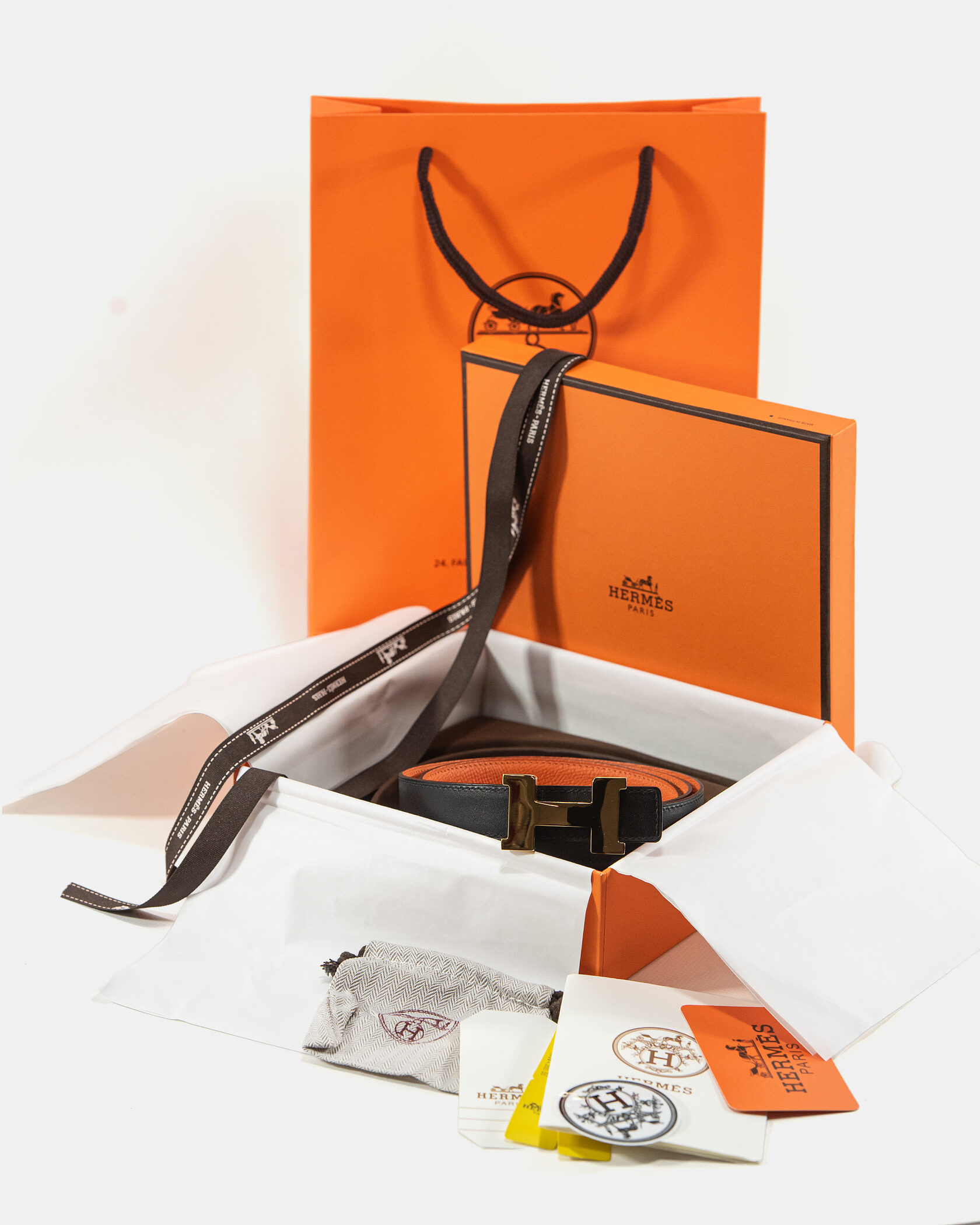 Hermès Collier de Chien Bracelet Black/Silver - 3