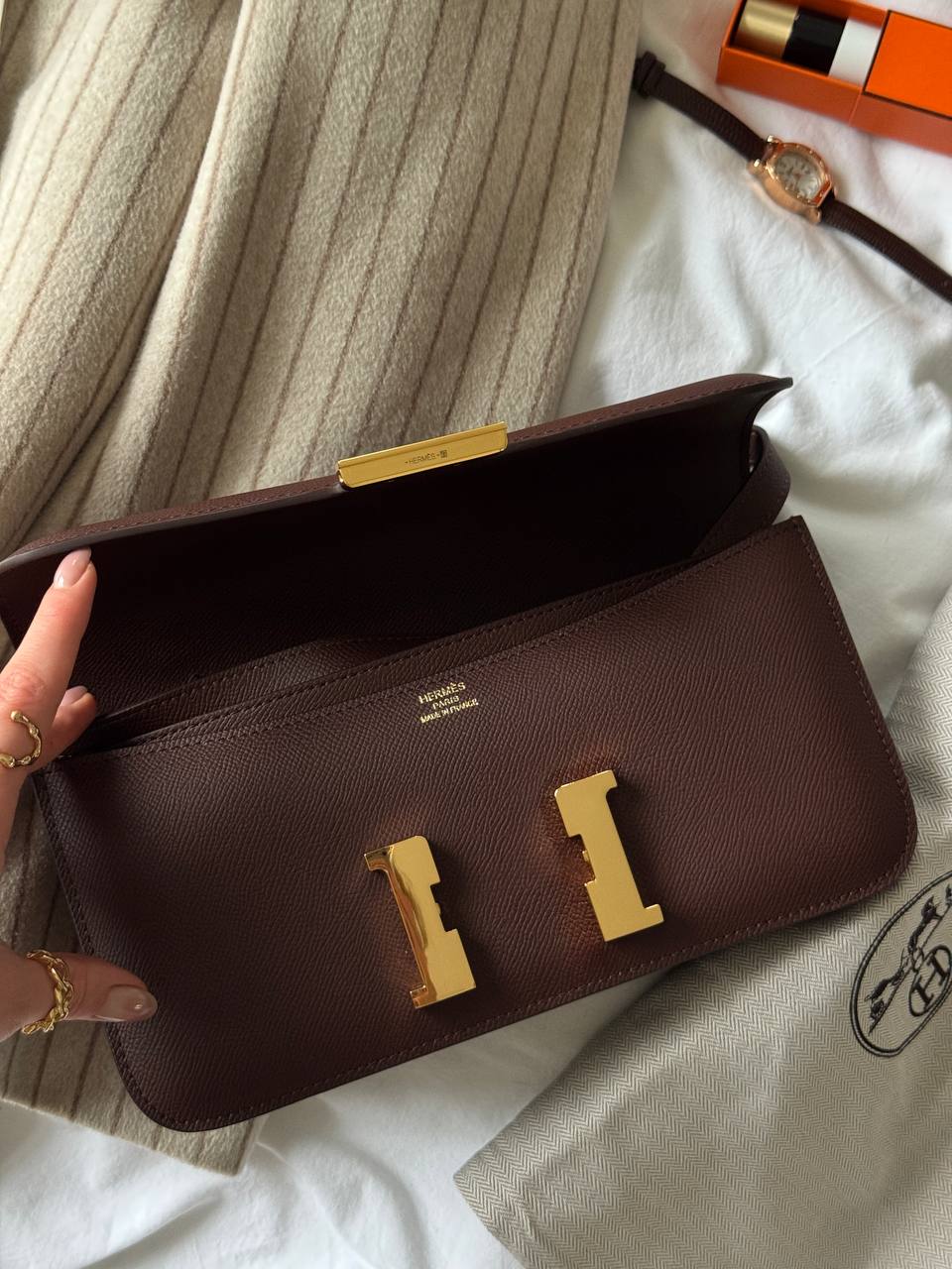 Hermès Constance Chocolate - 12