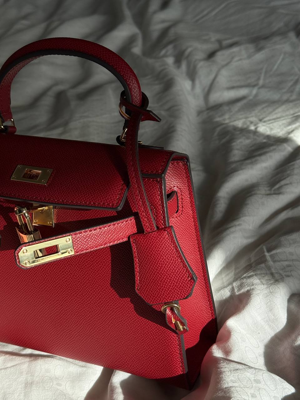 Hermès Kelly 20 Mini Bag in Rouge H Epsom Leather - 17