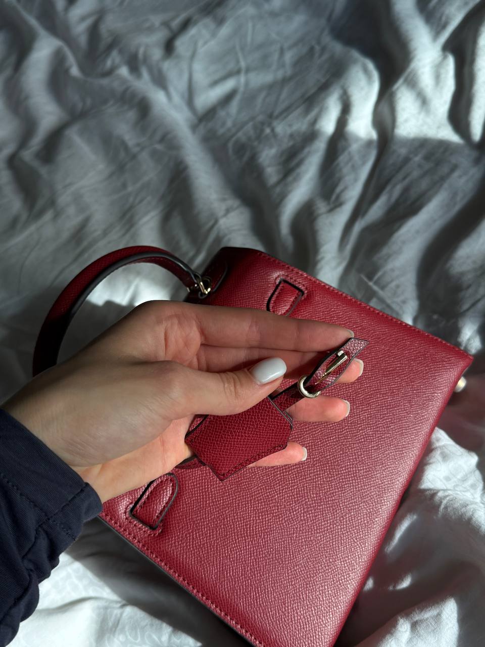 Hermès Kelly 20 Mini Bag in Rouge H Epsom Leather - 20