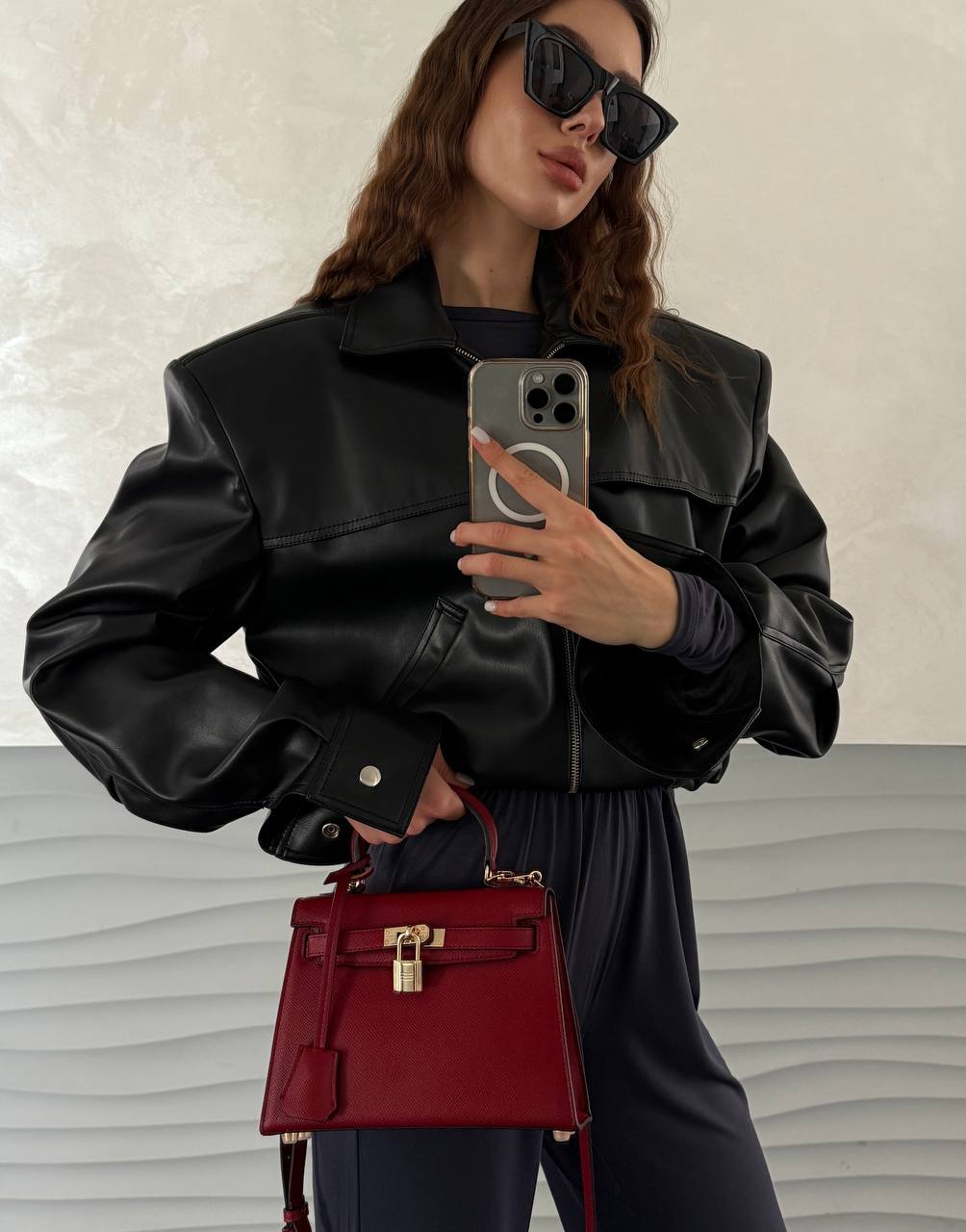 Hermès Kelly 20 Mini Bag in Rouge H Epsom Leather - 9