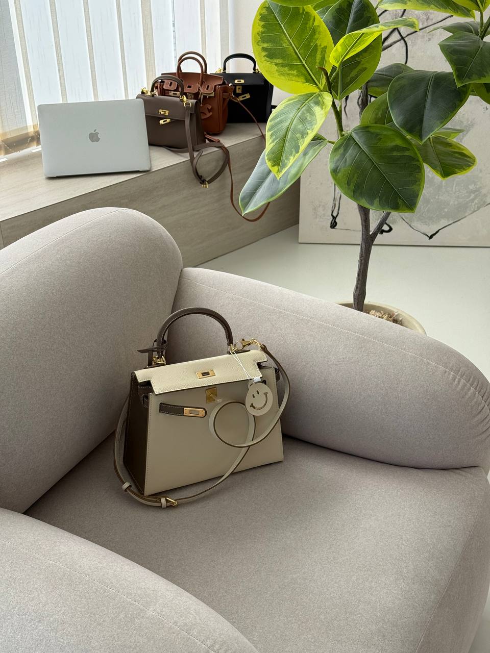 Hermès Kelly Milk/Brown - 5