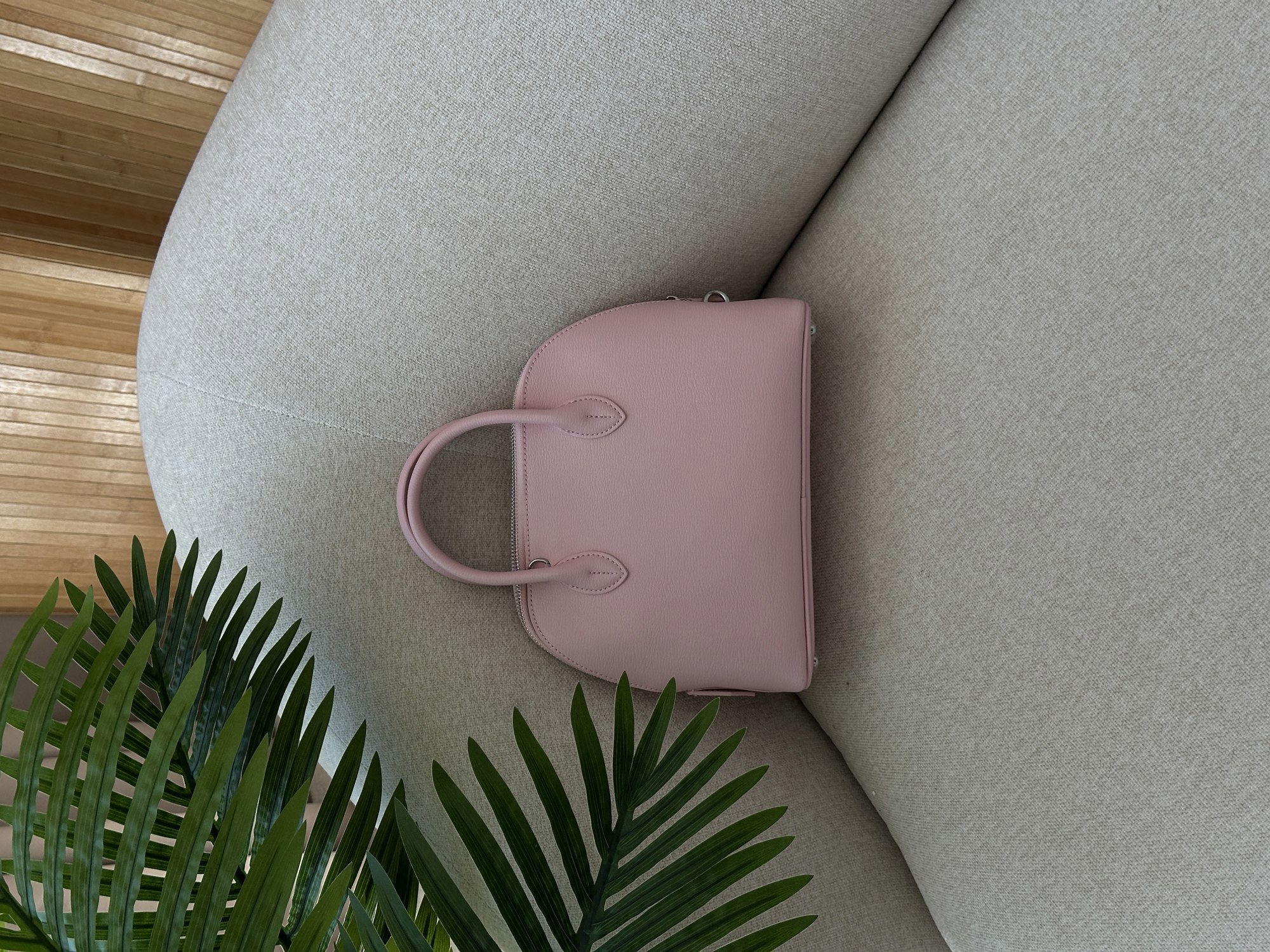 Hermes 1923 Bolide 25 Light Pink/Silver - 14