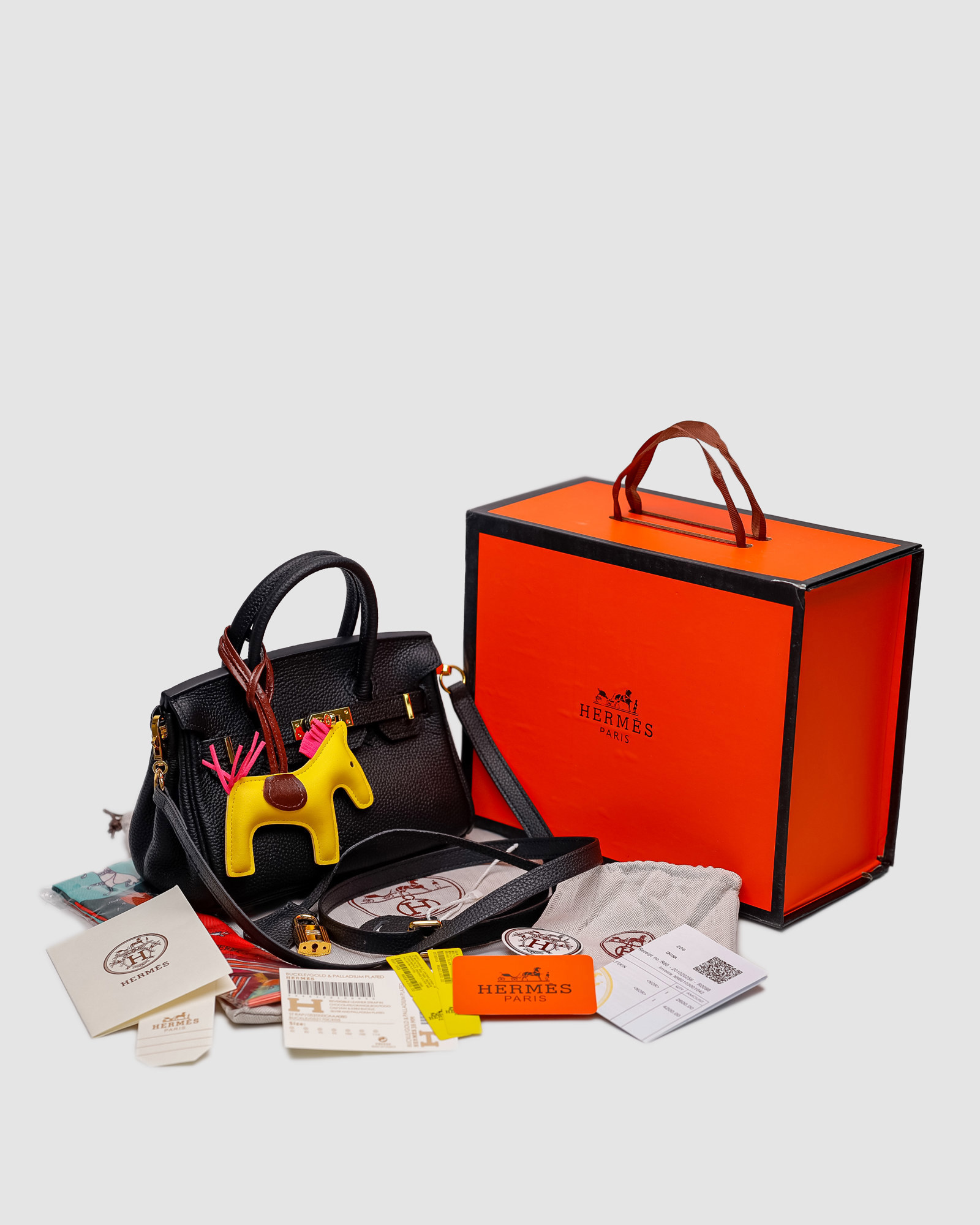 Hermes Birkin 20 Black - 4