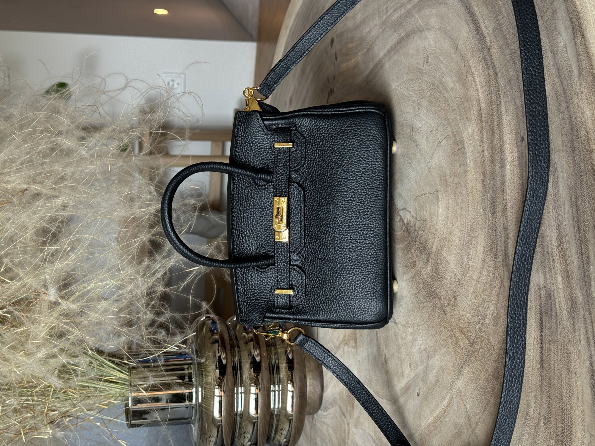 Hermes Birkin 20 Black - 12