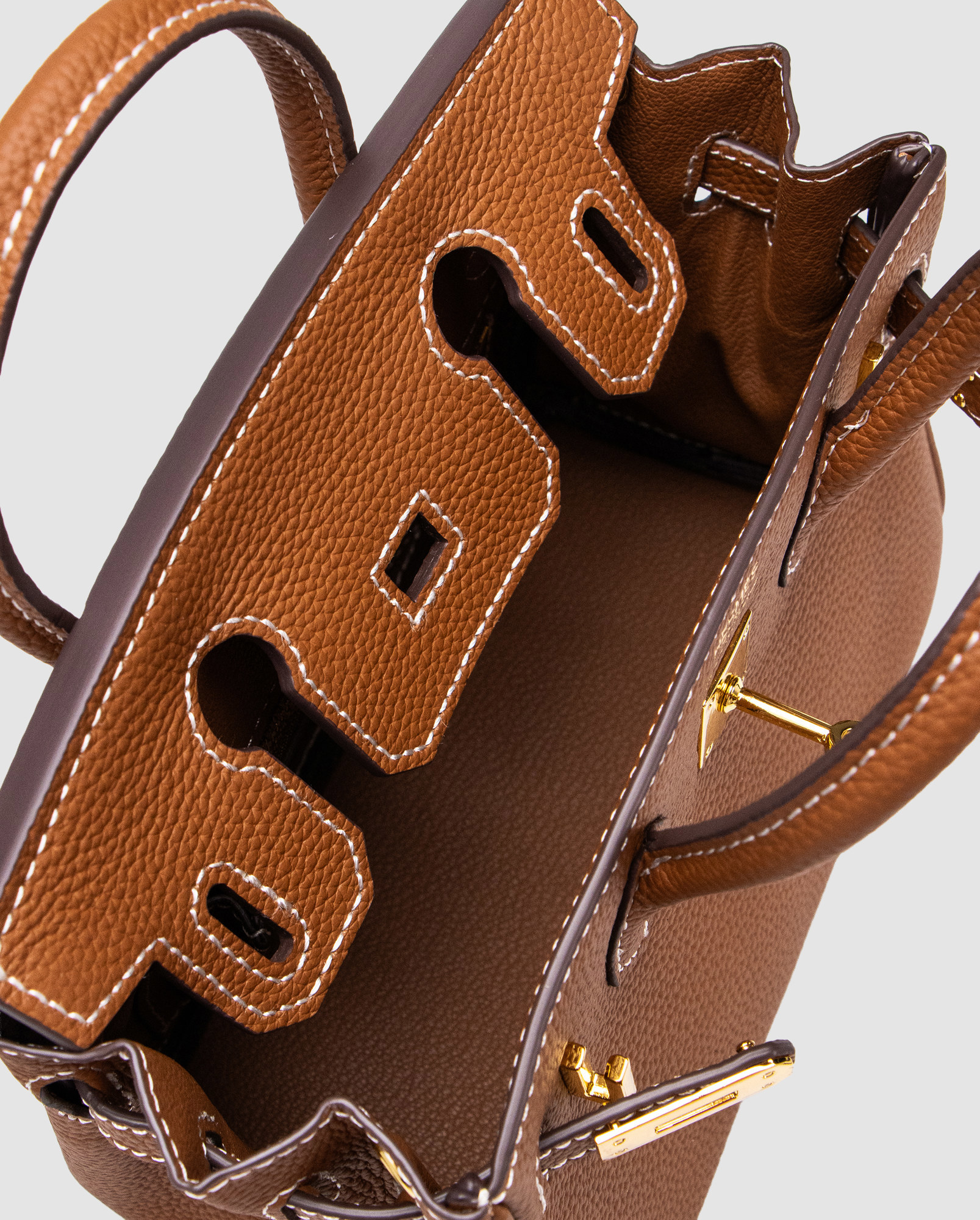 Hermes Birkin 20 Brown - 5