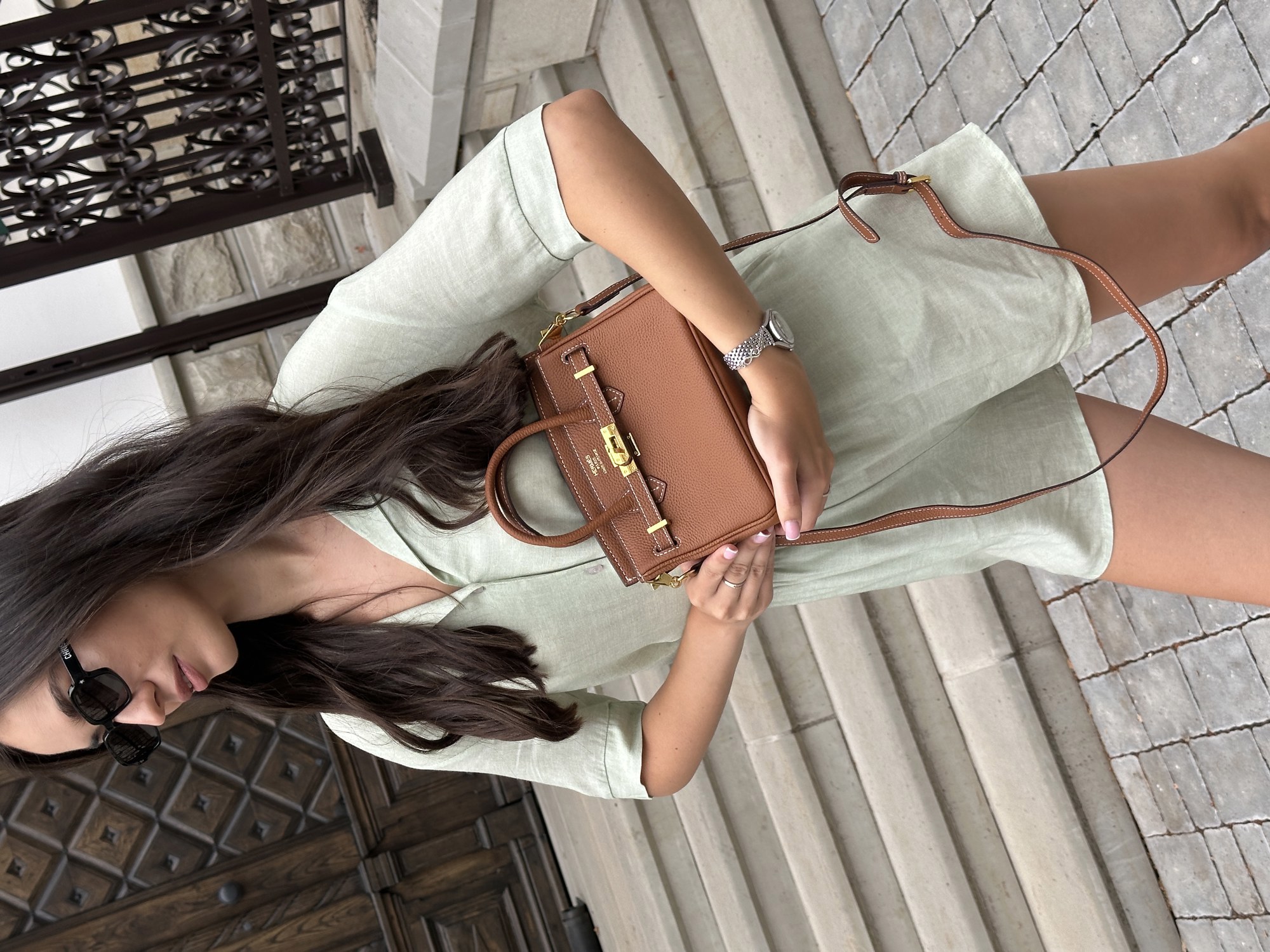 Hermes Birkin 20 Brown - 7
