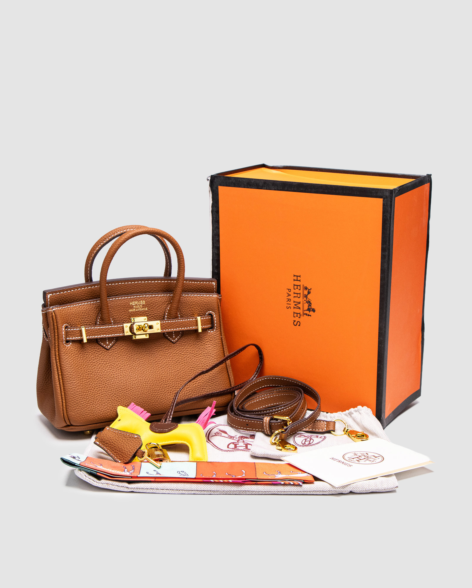 Hermes Birkin 20 Brown - 6