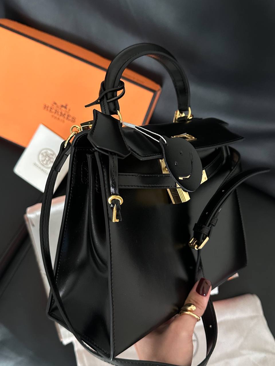 Hermes Birkin 25 Black - 4