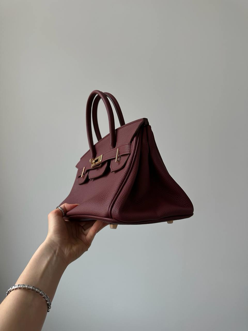 Hermes Birkin 30 Burgundy - 10