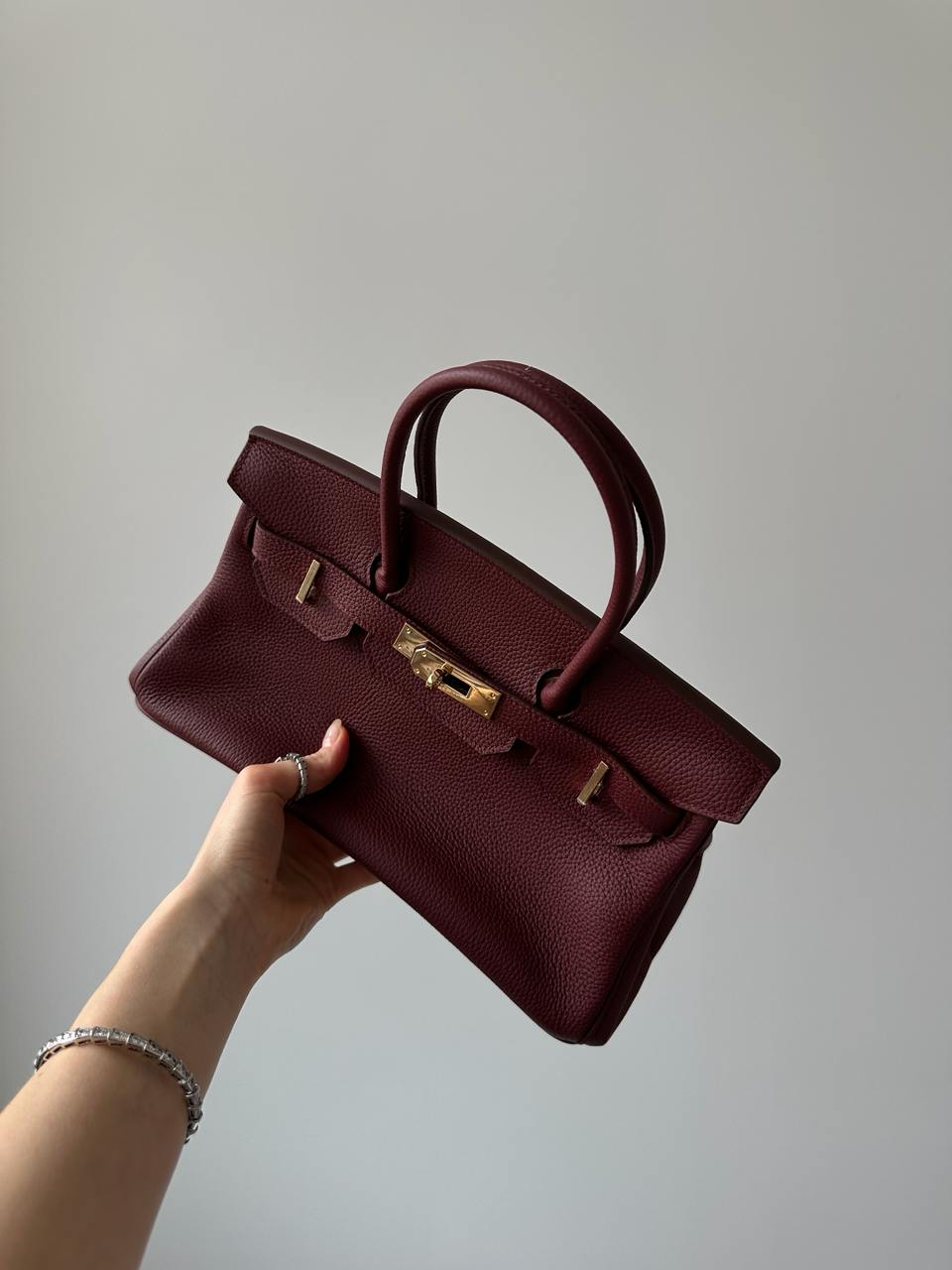 Hermes Birkin 30 Burgundy - 11