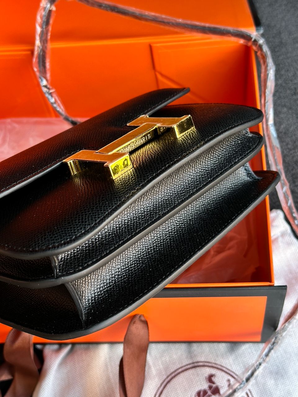 Hermes Constance 18 Epsom Calf Black - 13