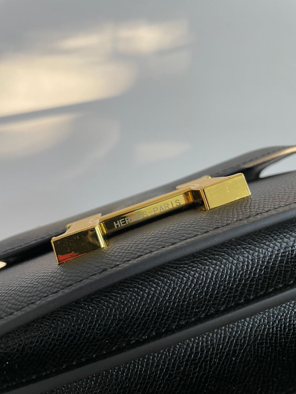 Hermes Constance 18 Epsom Calf Black - 19