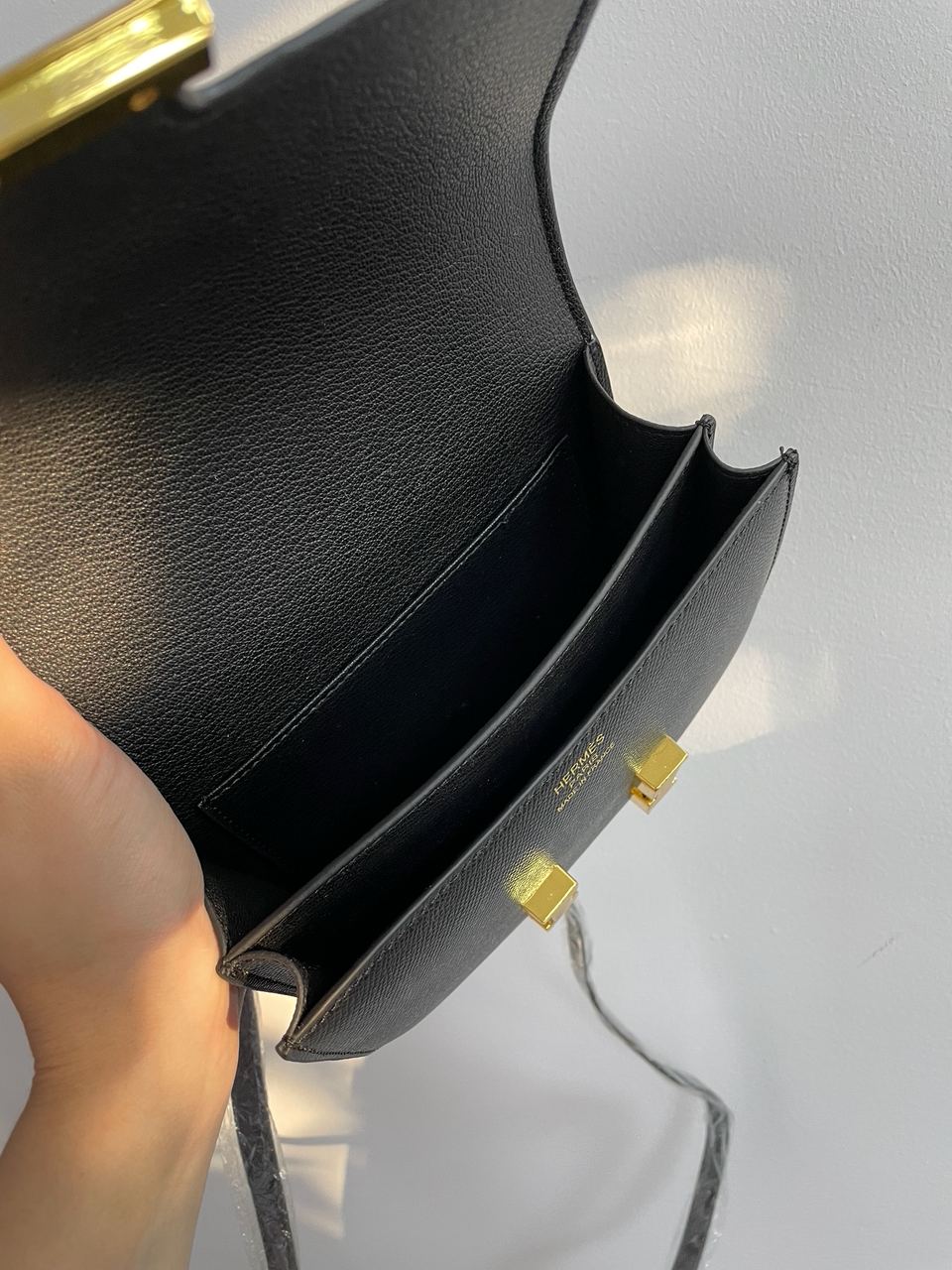 Hermes Constance 18 Epsom Calf Black - 24