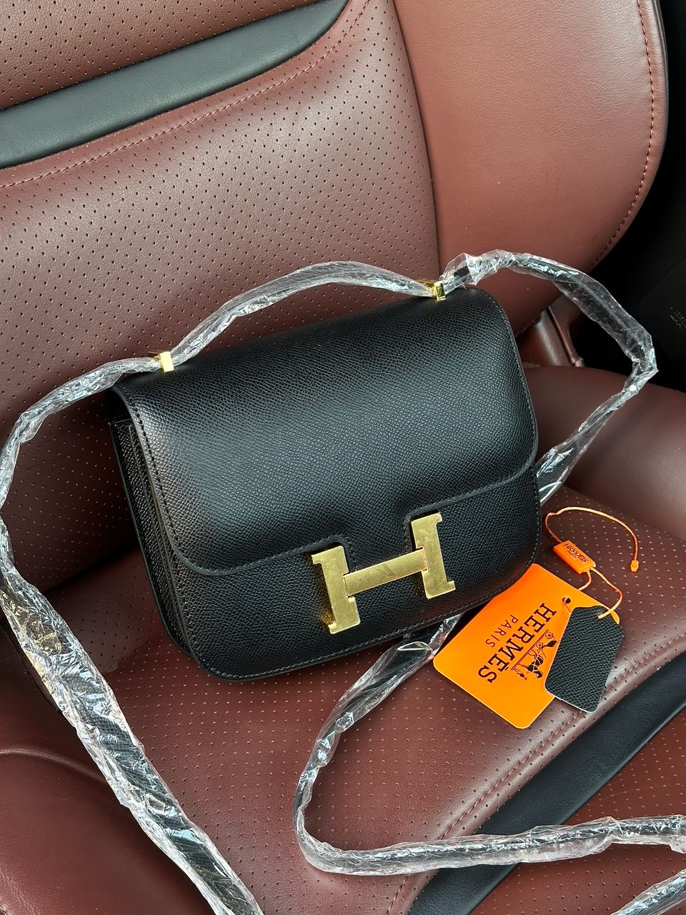 Hermes Constance 18 Epsom Calf Black - 4