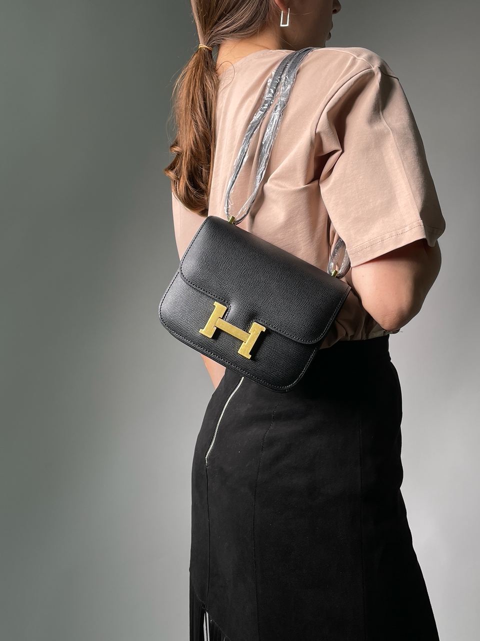 Hermes Constance 18 Epsom Calf Black - 6