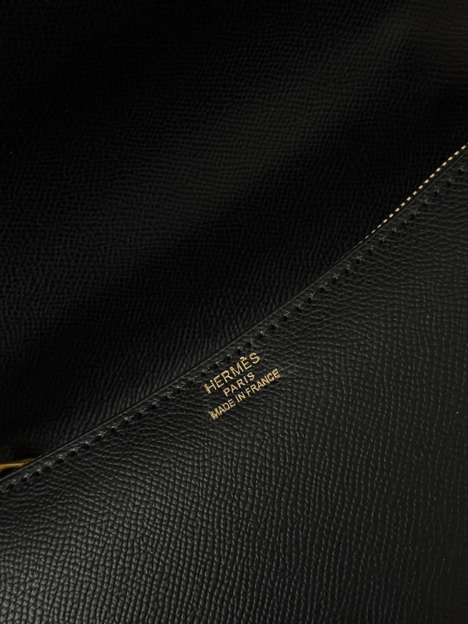 Hermes Constance 23 Epsom Calf Black/Gold - 7