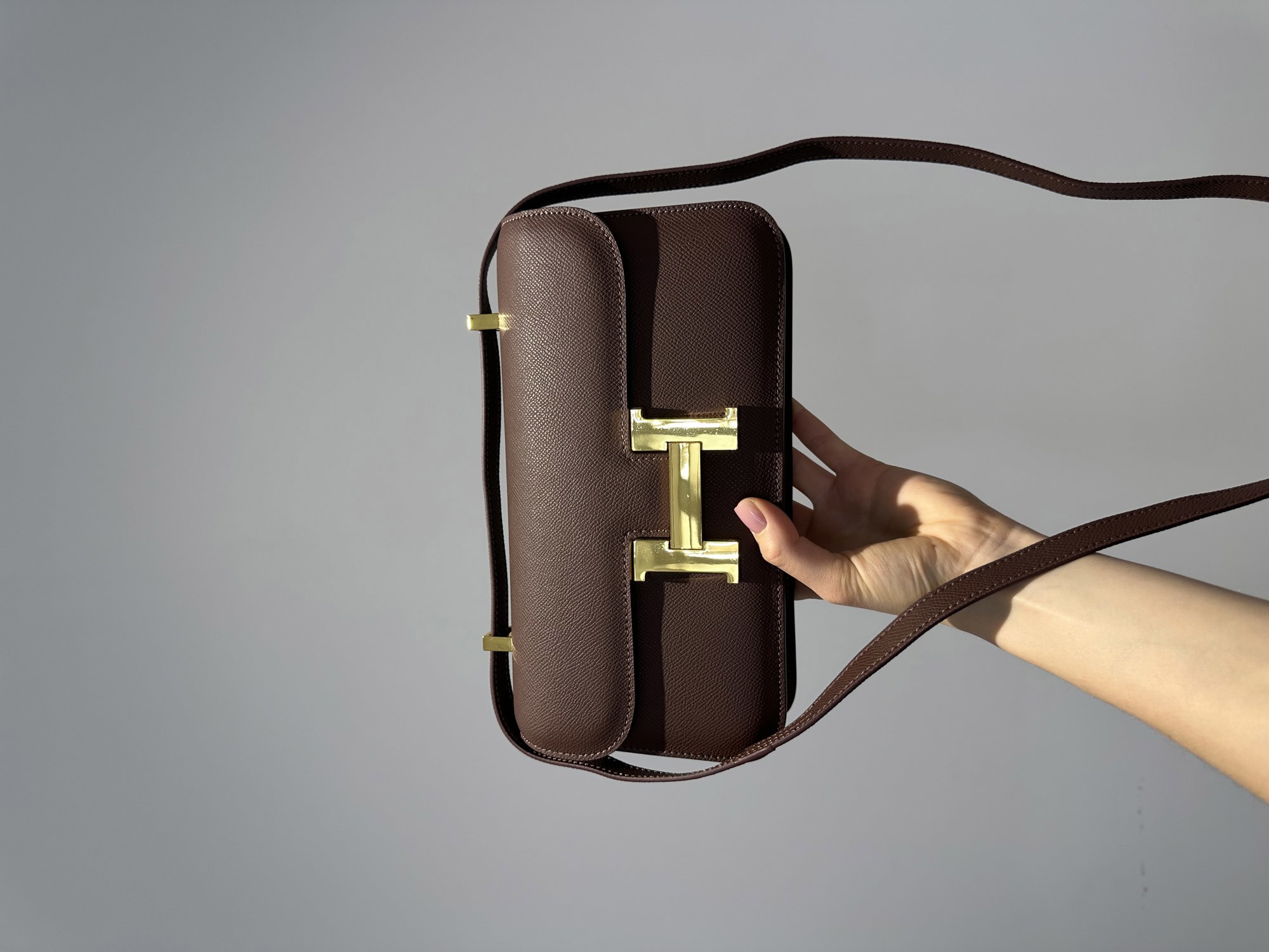 Hermes Constance 26 Elan Brown - 12