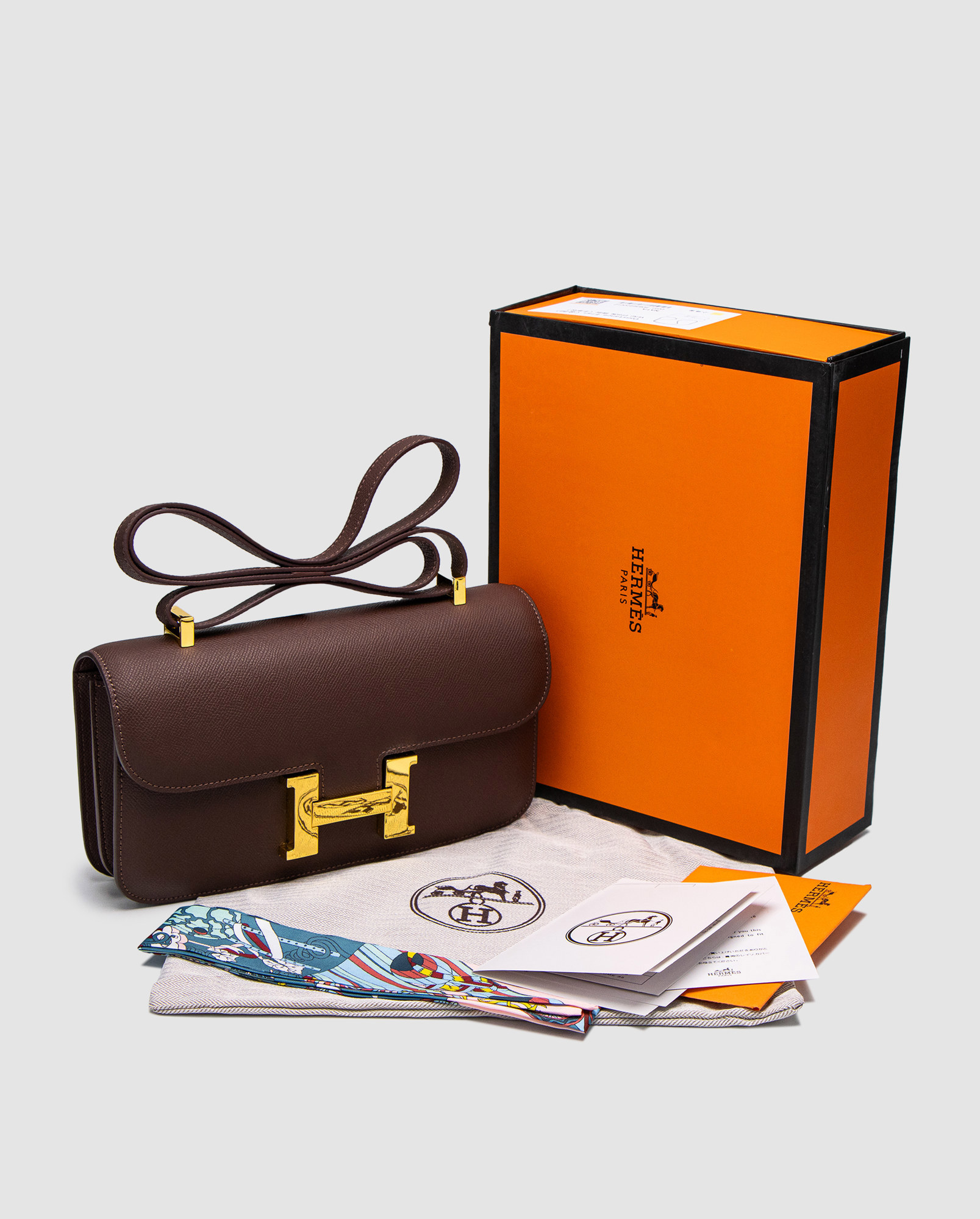 Hermes Constance 26 Elan Brown - 6
