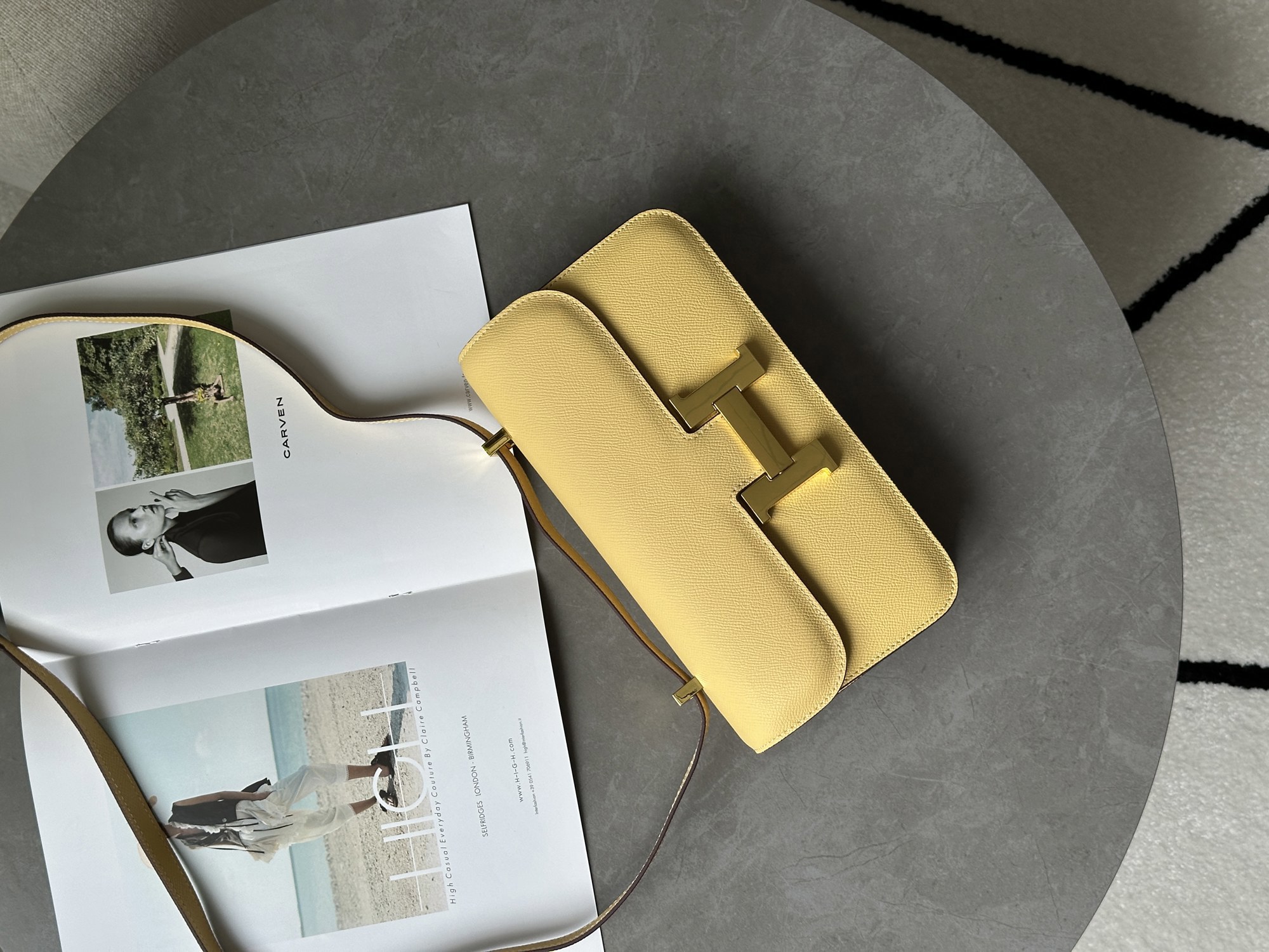 Hermes Constance 26 Elan Yellow - 10