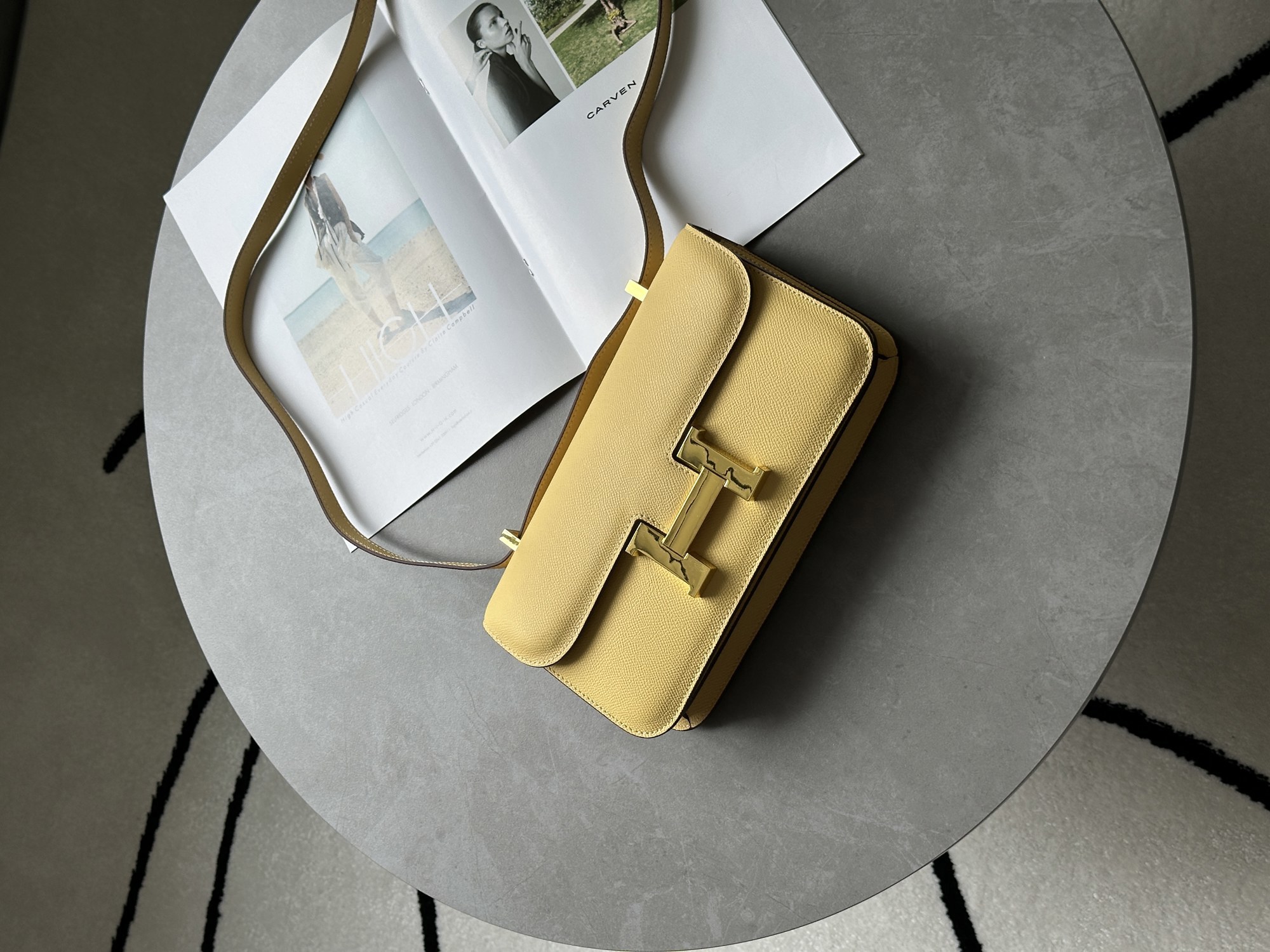 Hermes Constance 26 Elan Yellow - 9