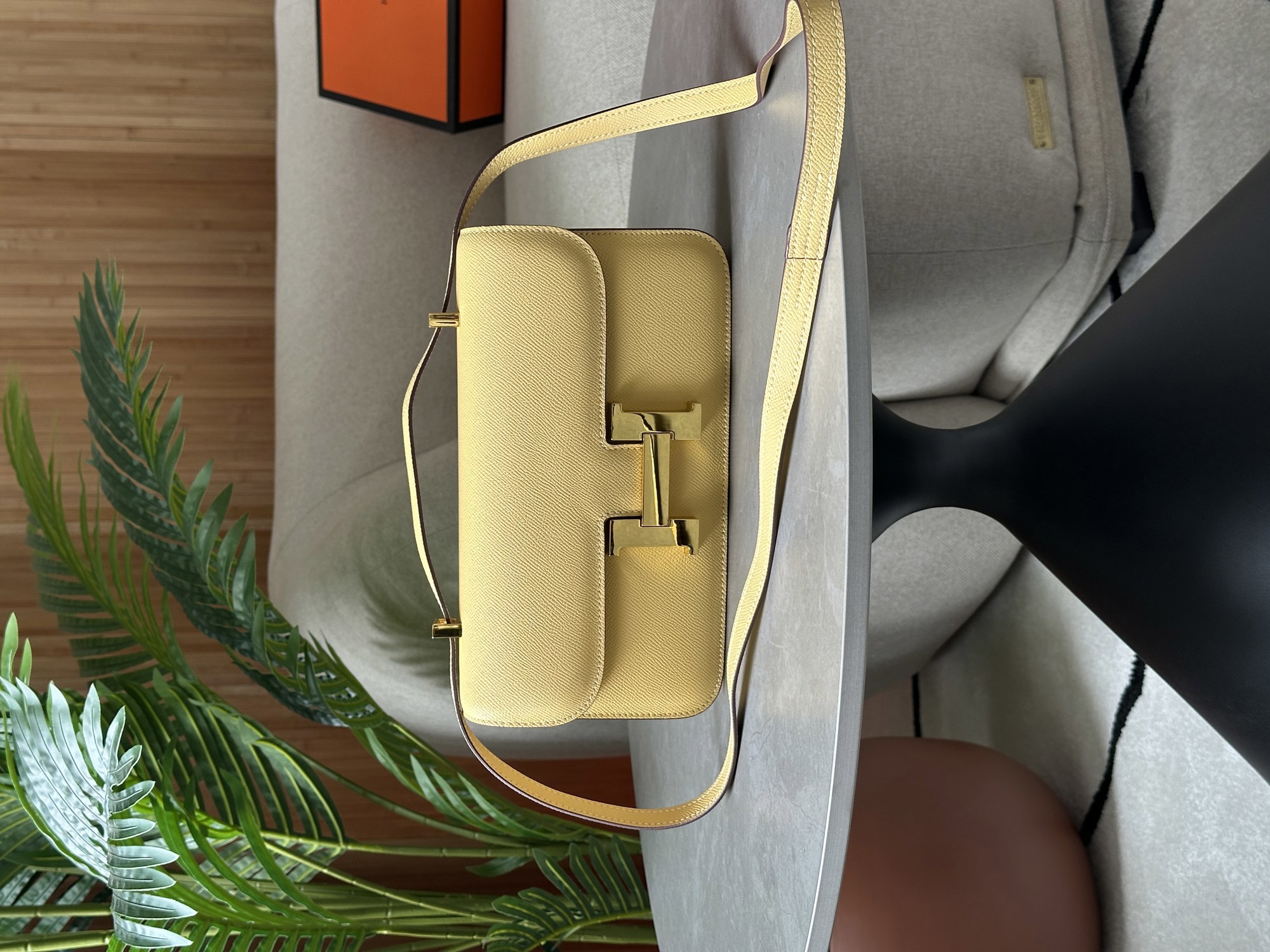 Hermes Constance 26 Elan Yellow - 14