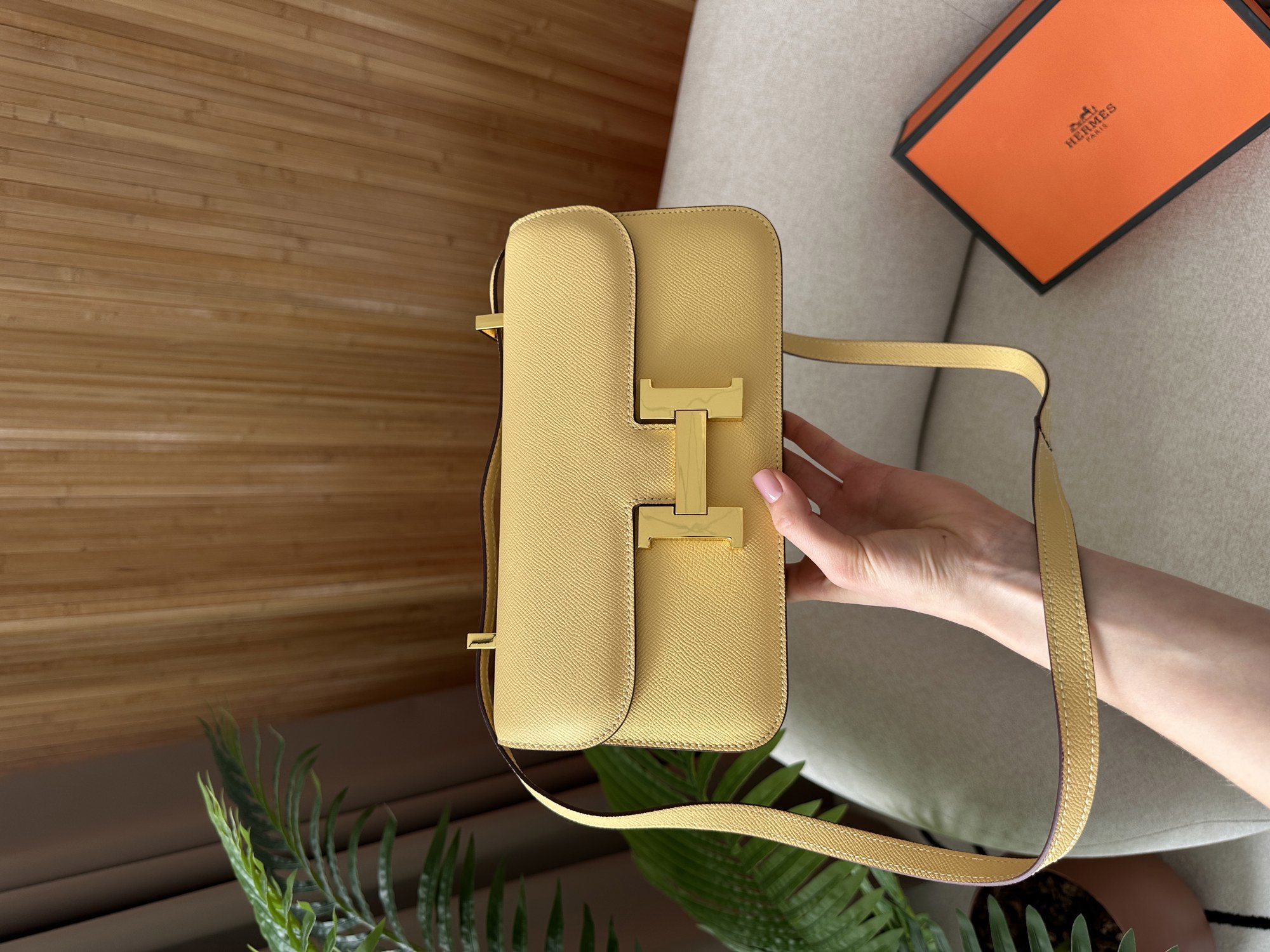 Hermes Constance 26 Elan Yellow - 8