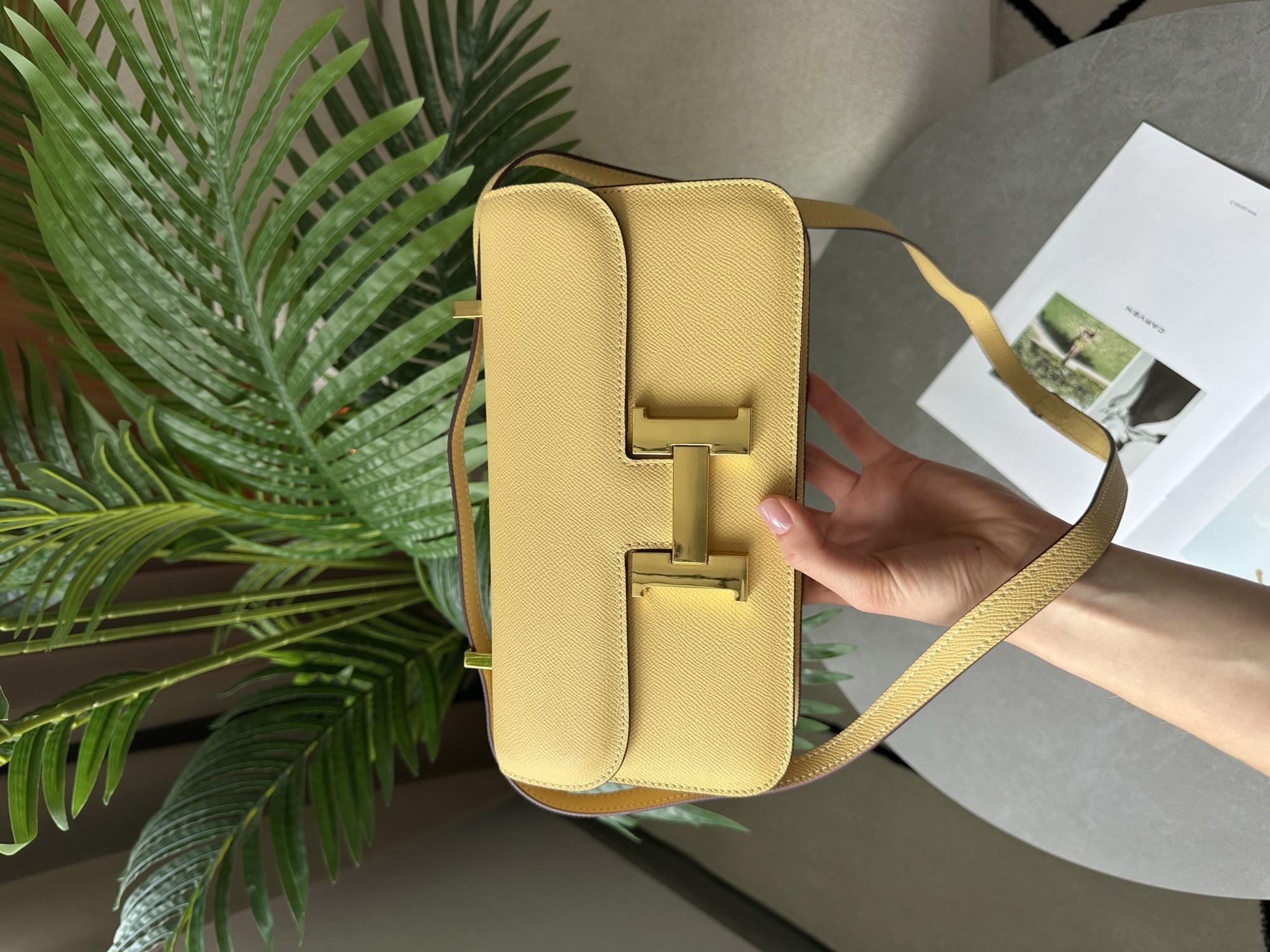 Hermes Constance 26 Elan Yellow - 11