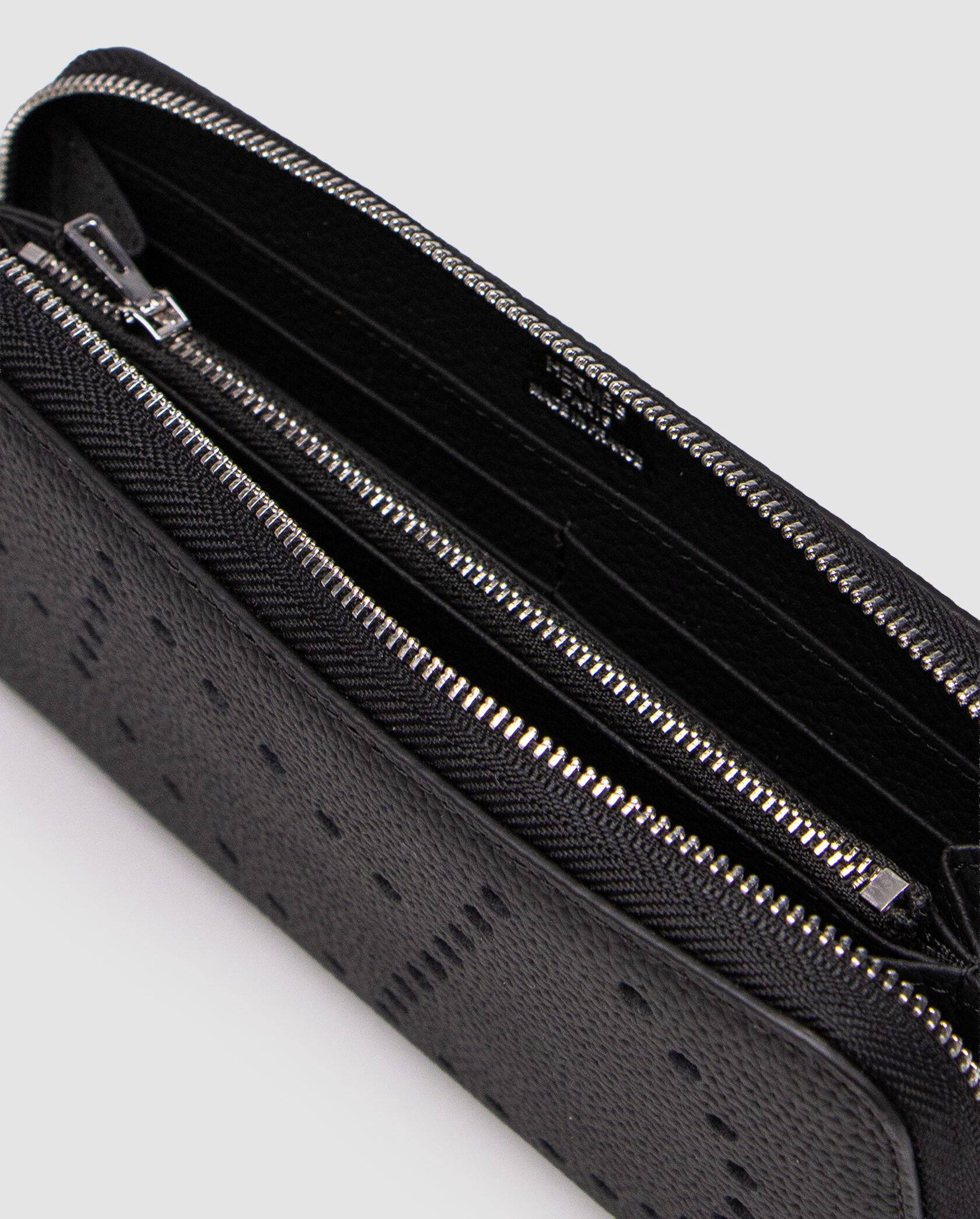 Hermes Evelyne Long Chevre Leather Long Bill Wallet Black - 8