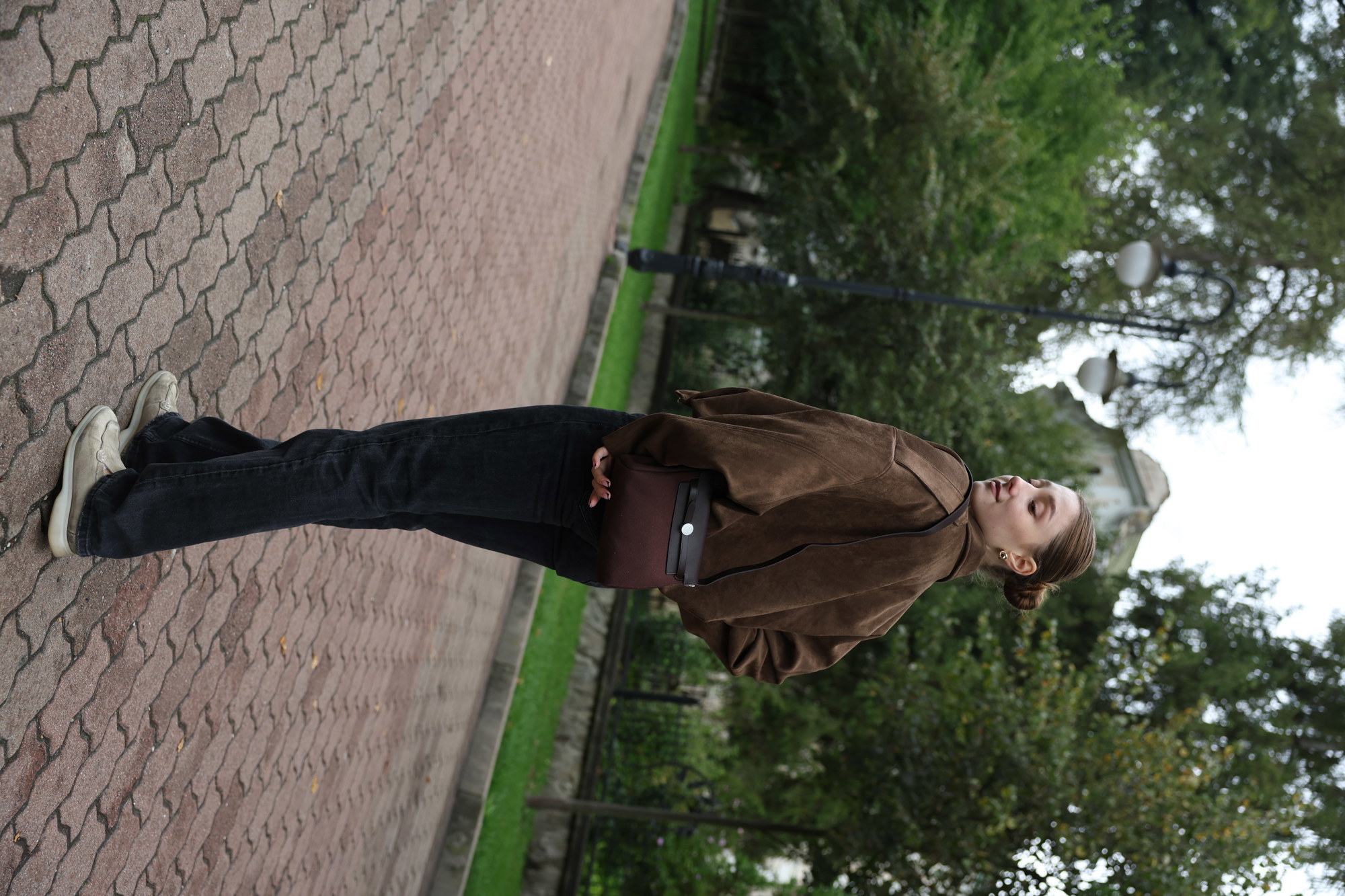 Hermes Herbag Zip 20 Bag Dark Brown - 11