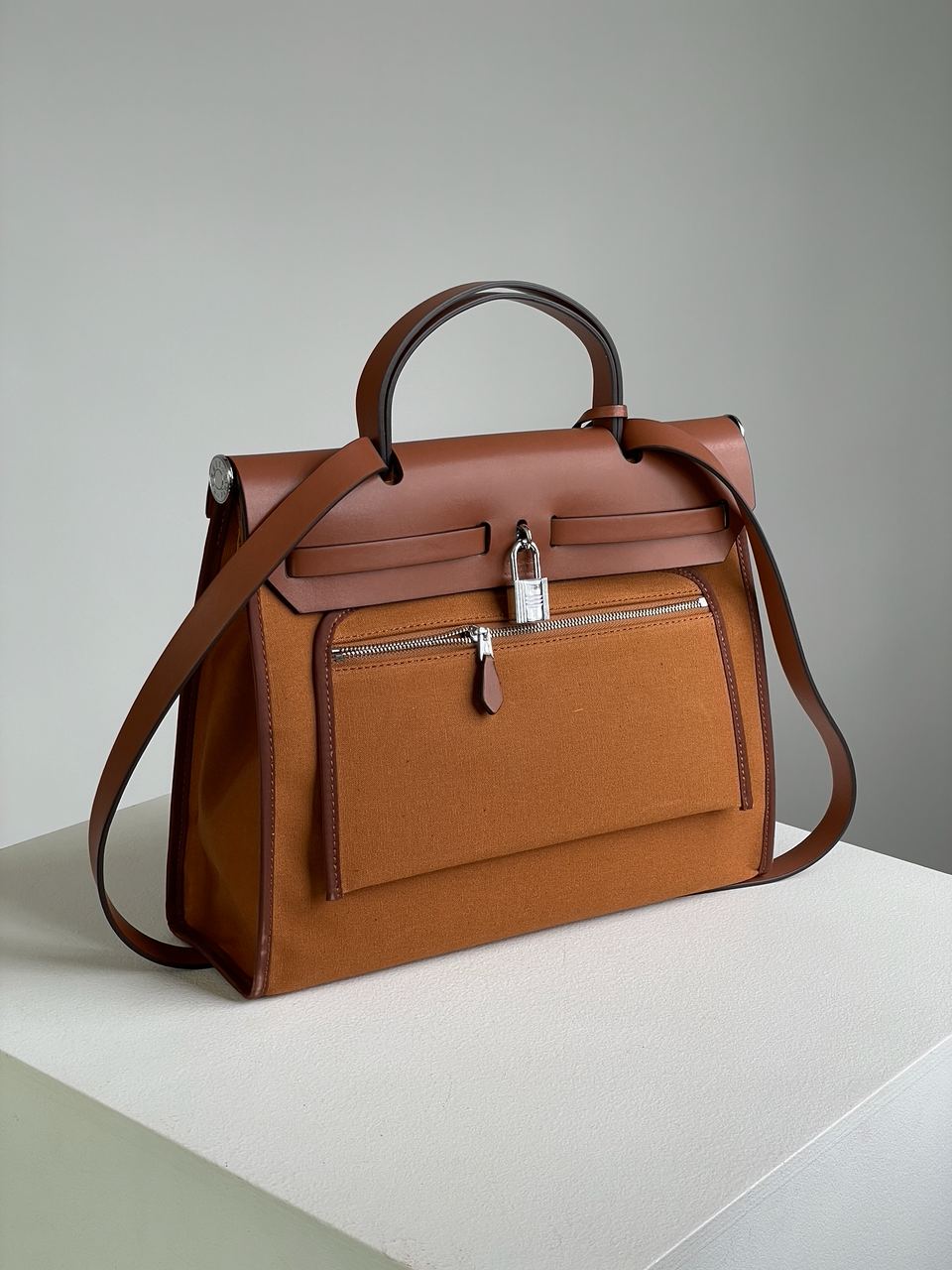 Hermes Herbag Zip 31 Bag Ginger - 10