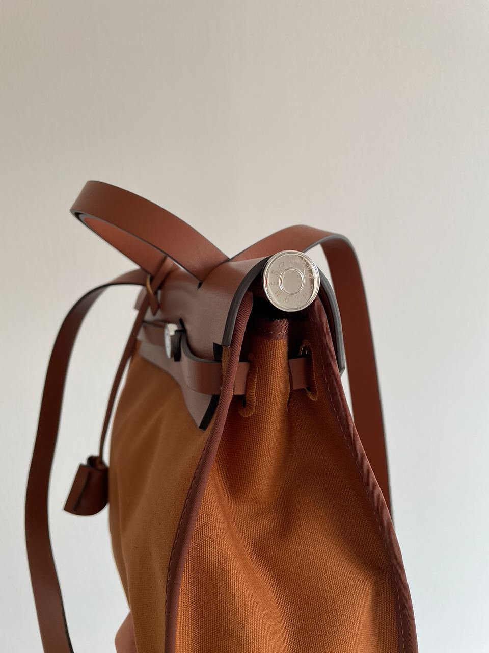 Hermes Herbag Zip 31 Bag Ginger - 16