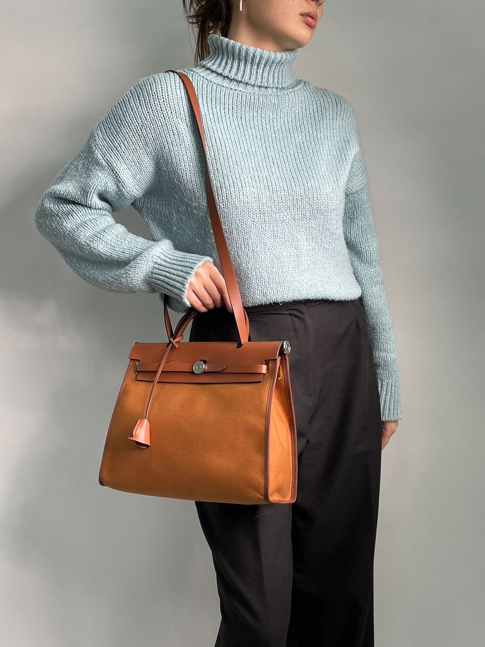 Hermes Herbag Zip 31 Bag Ginger - 7