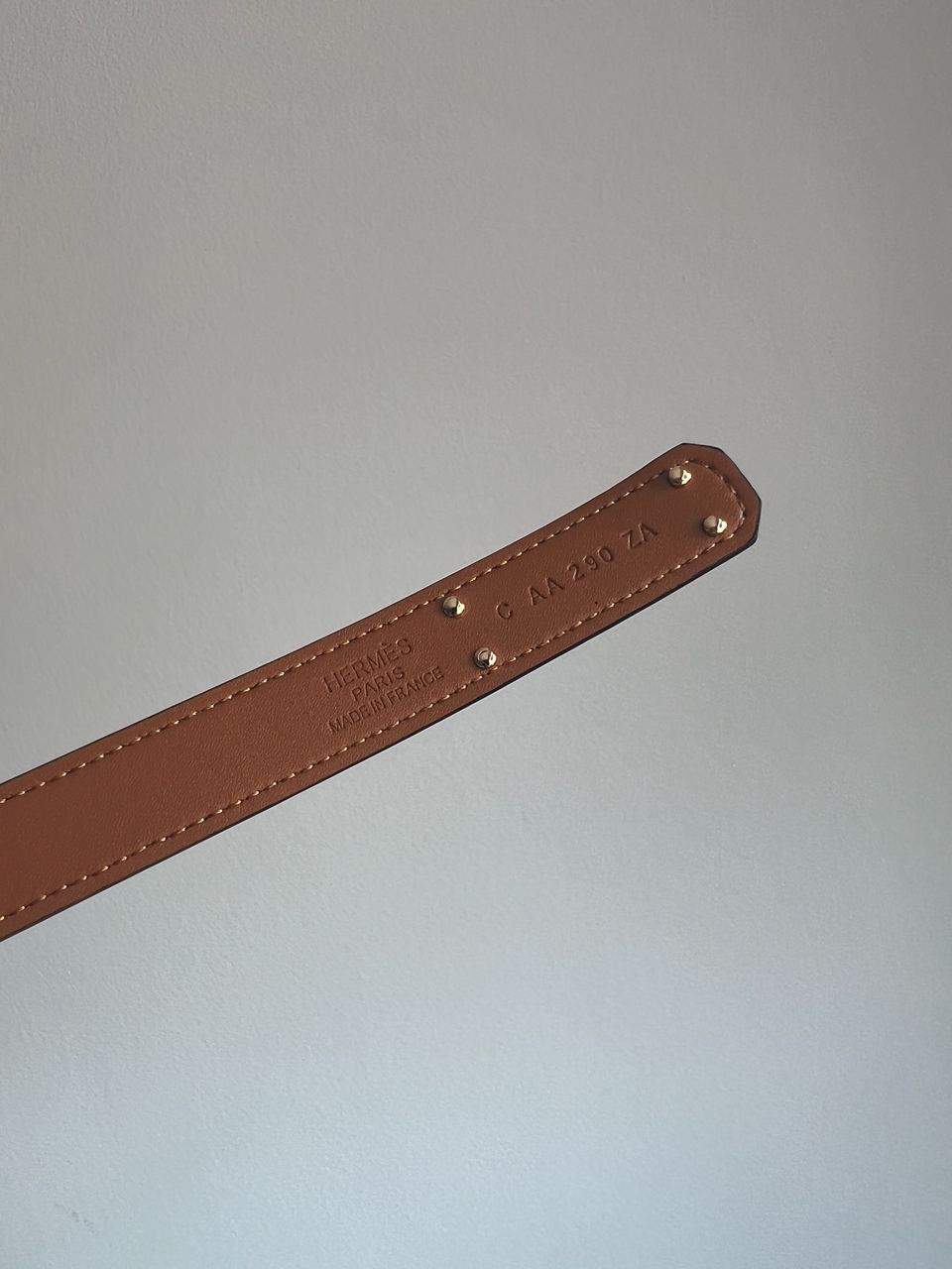 Hermes Kelly 18 Belt Beige Leather - 23