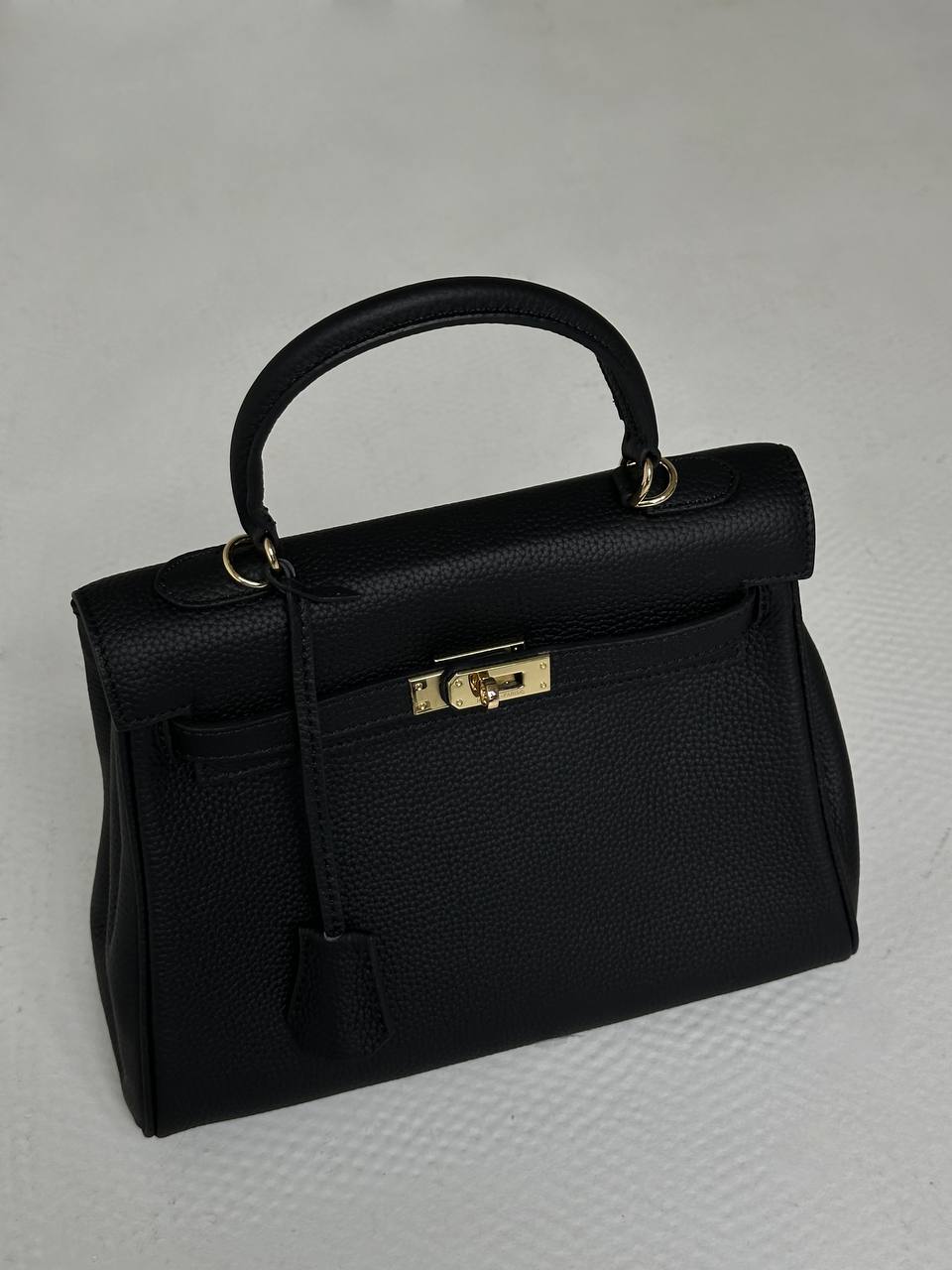Hermes Kelly 25 Black/Gold - 11