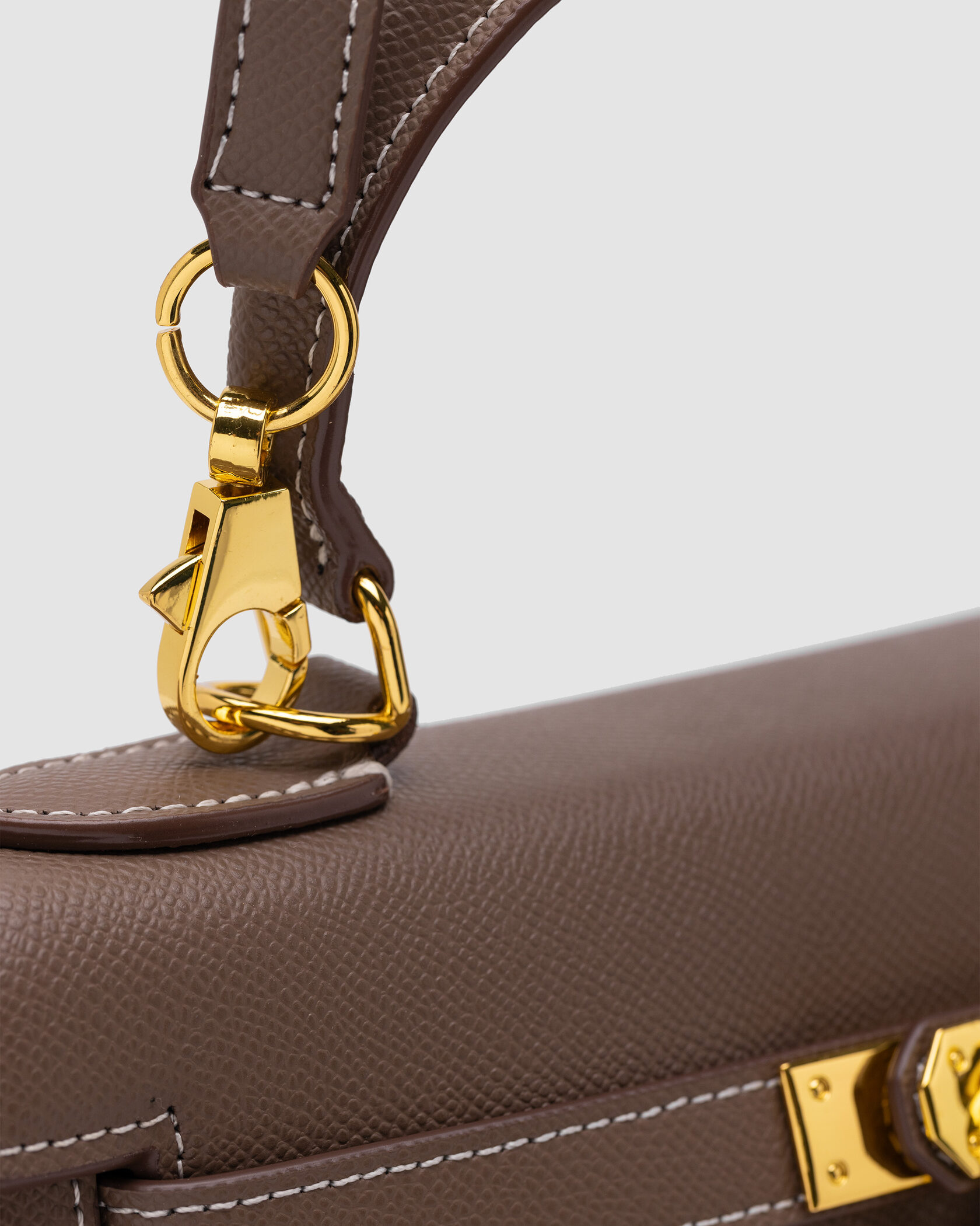 Hermes Kelly 25 Grey/Gold - 17