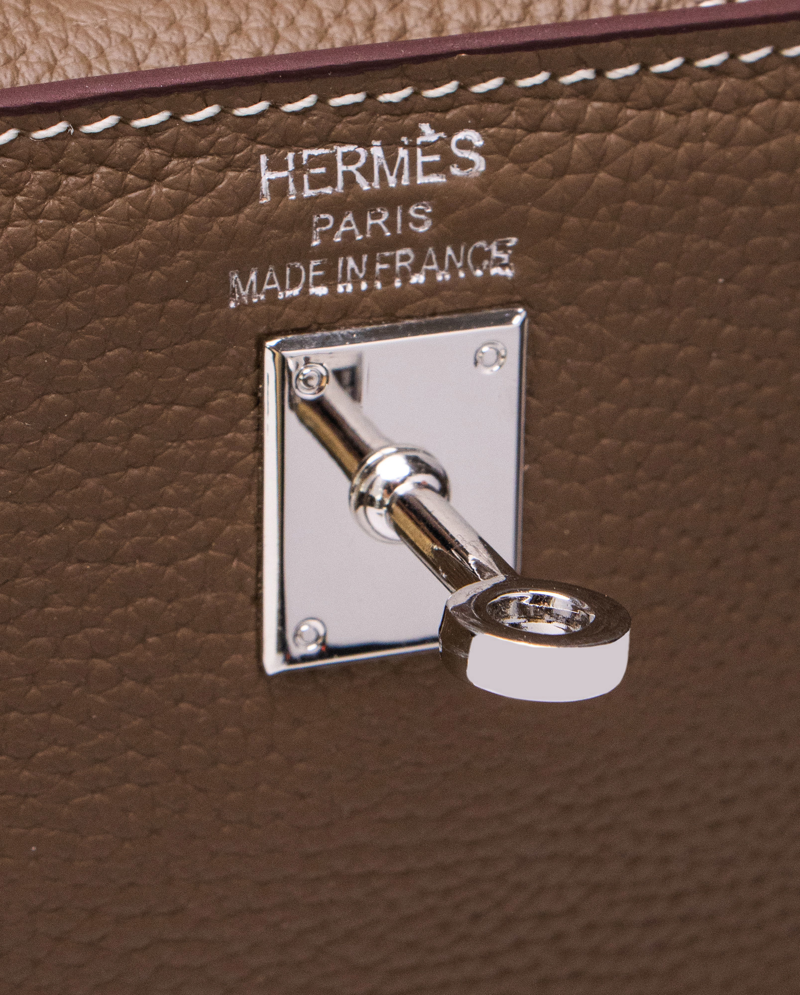 Hermes Kelly 25 Grey/Silver - 6