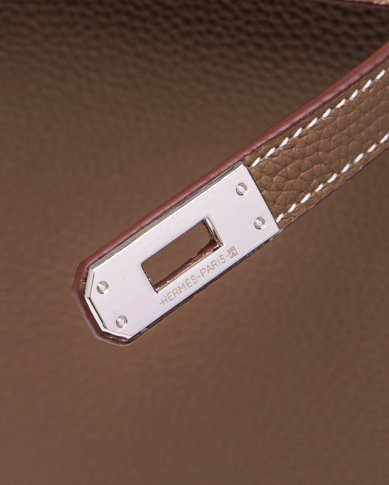 Hermes Kelly 25 Grey/Silver - 5