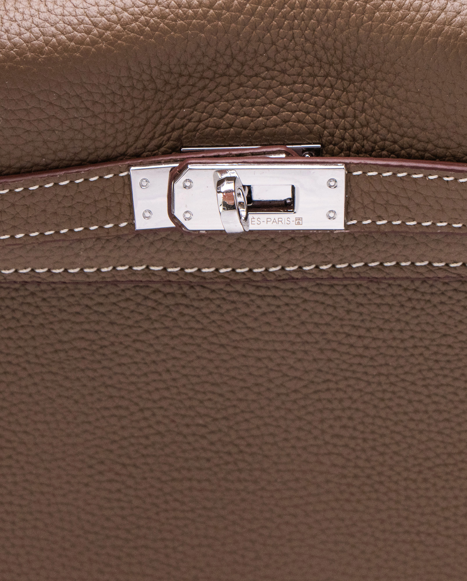 Hermes Kelly 25 Grey/Silver - 4