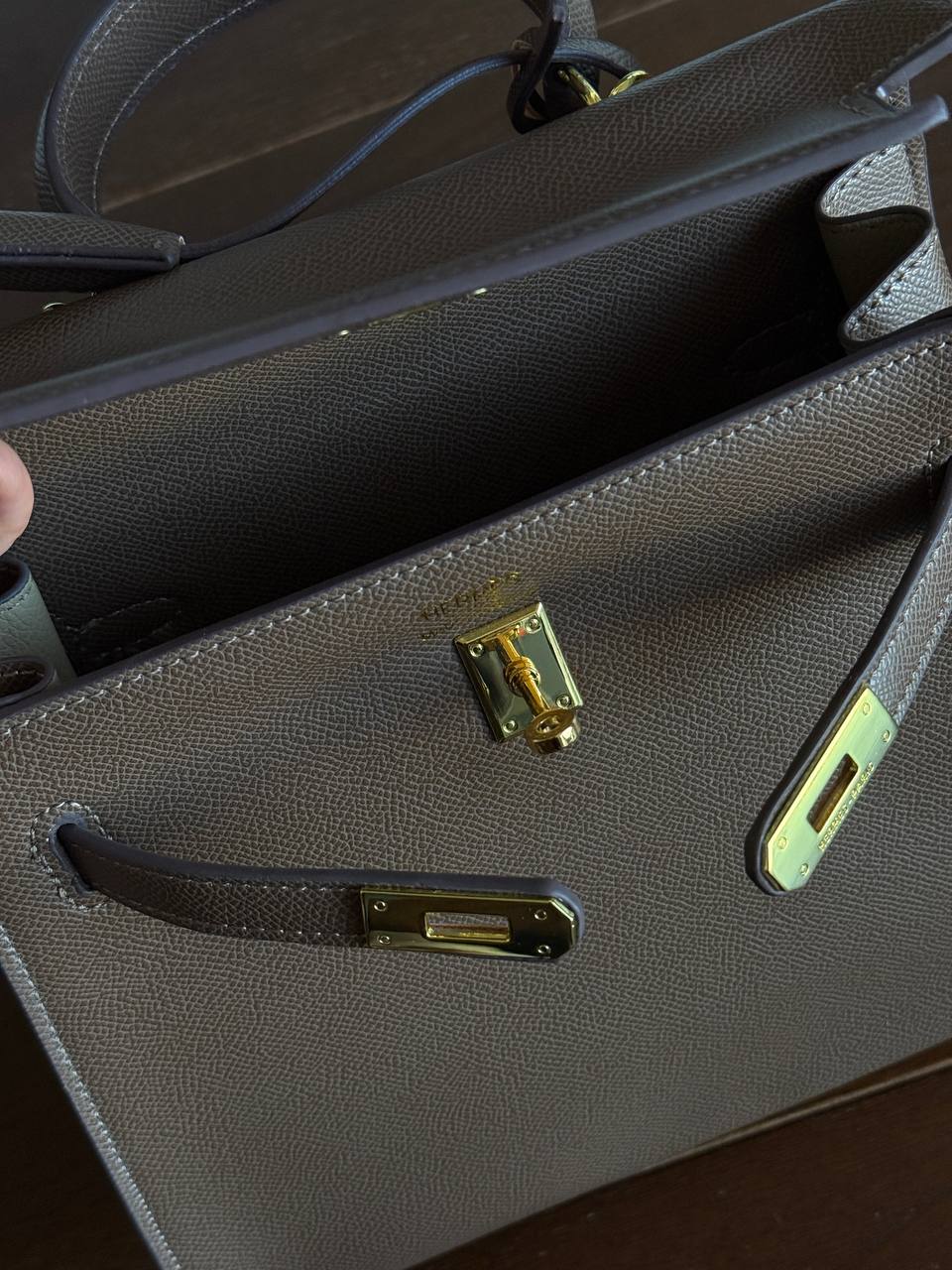 Hermes Kelly Iconic 22 Brown - 7