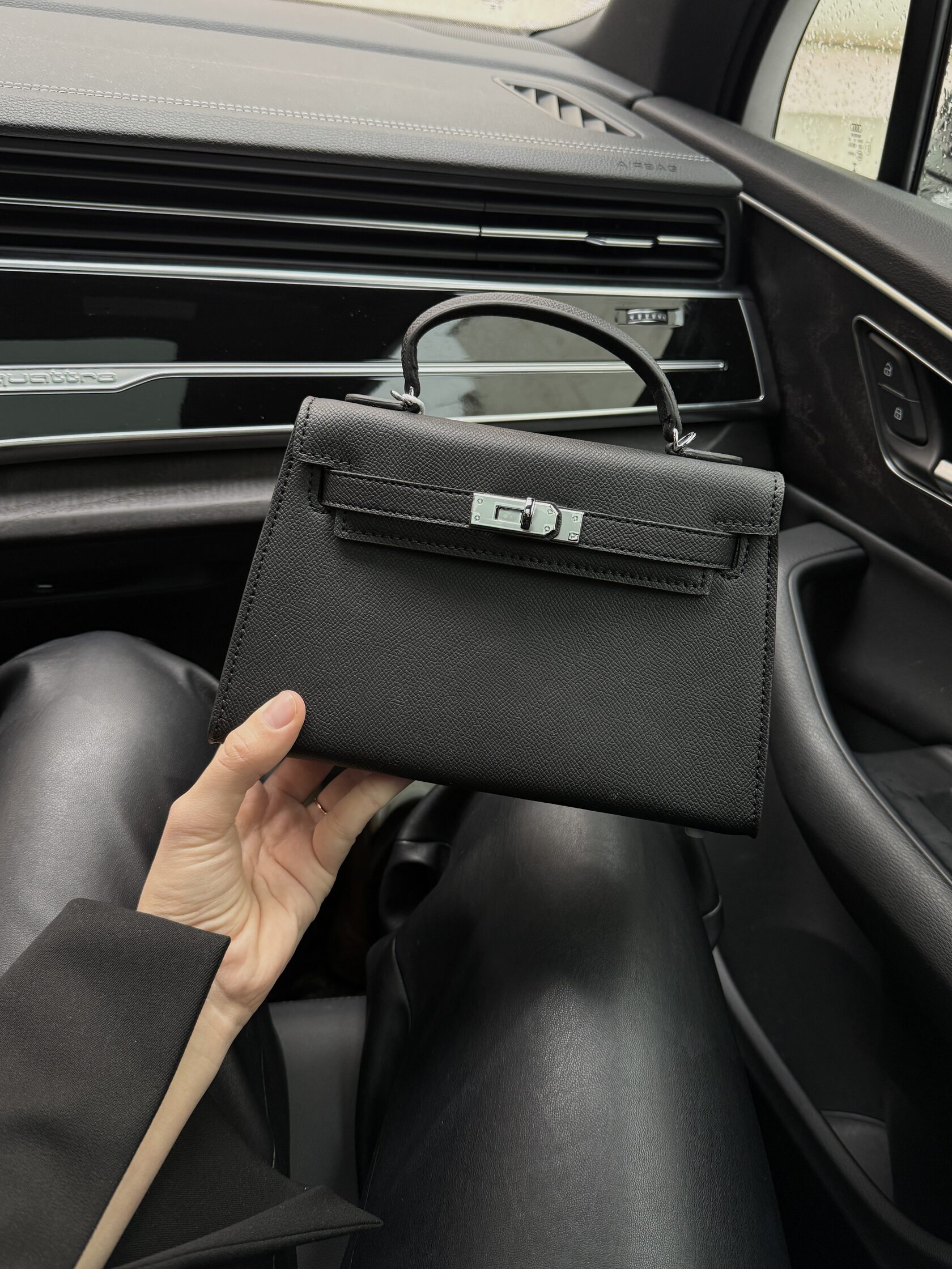 Hermes Kelly II Sellier 20 Black/Silver - 13