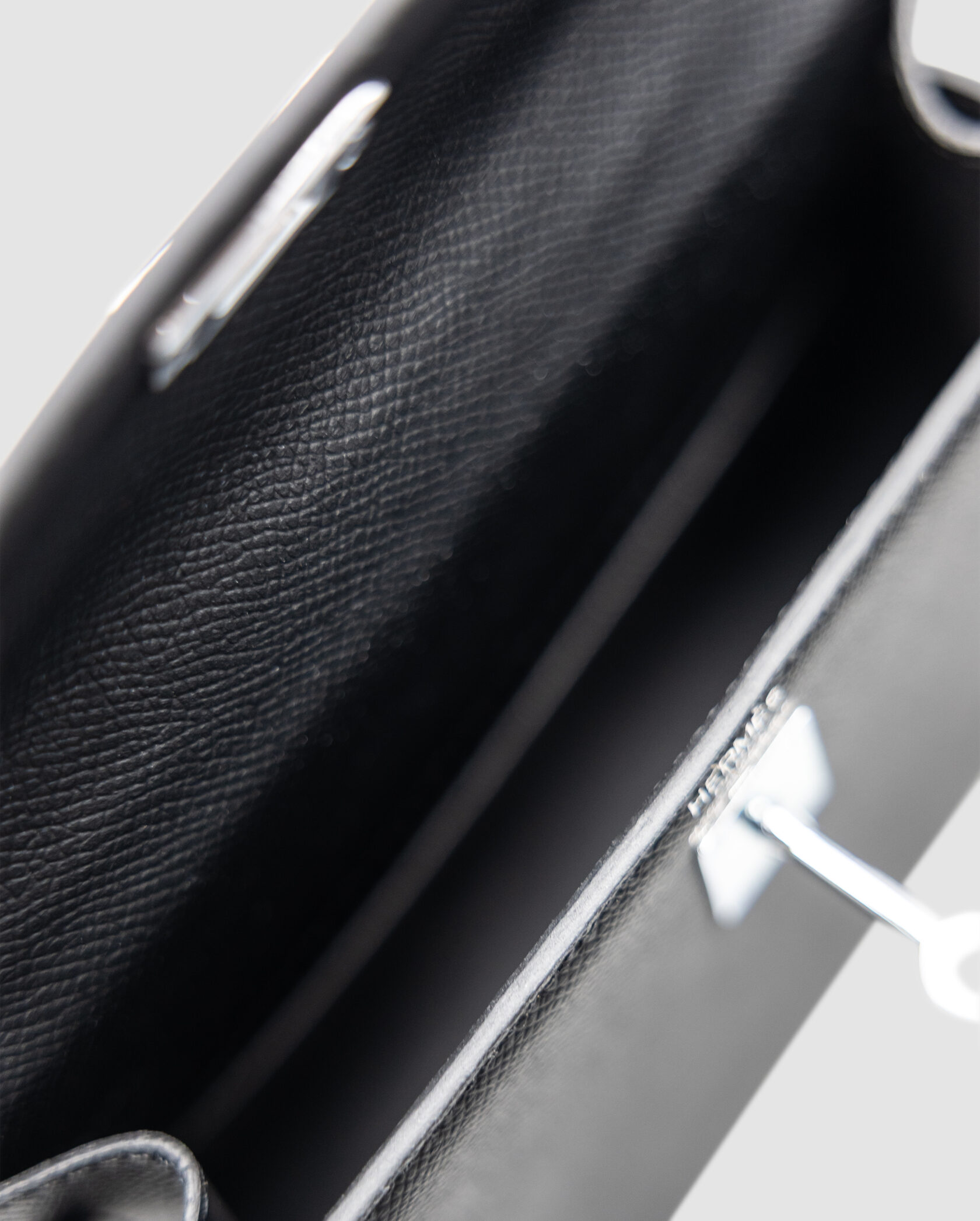 Hermes Kelly II Sellier 20 Black/Silver - 24